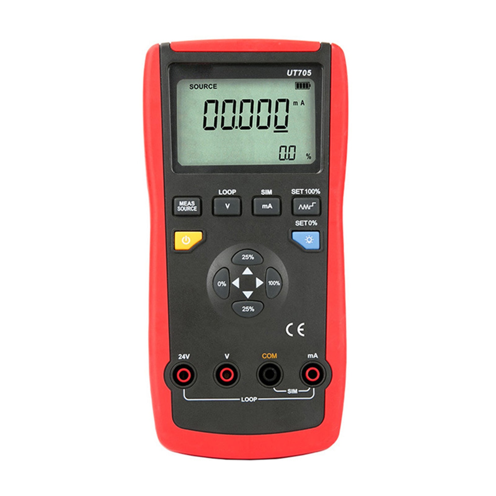 UT705 Single Function Loop Calibrator LCD Backlight DC Voltage/Current 24V