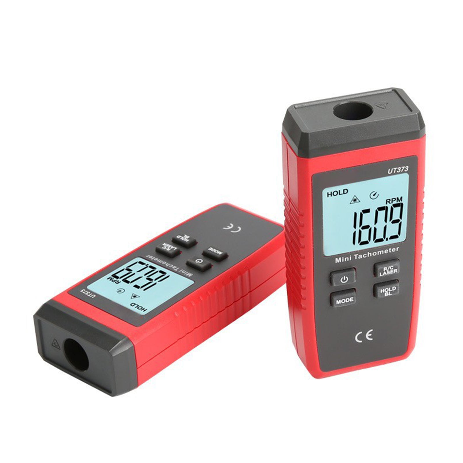 UT373 LCD Digital Mini Non-contact Laser Tachometer RPM Speed Tester
