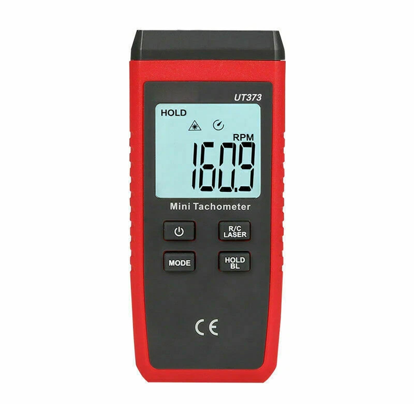 UT373 LCD Digital Mini Non-contact Laser Tachometer RPM Speed Tester