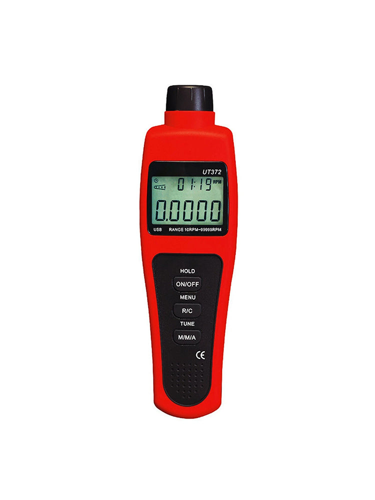 UT372 Digital Laser Photo Non-Contact Tachometer Wide Range USB Interface