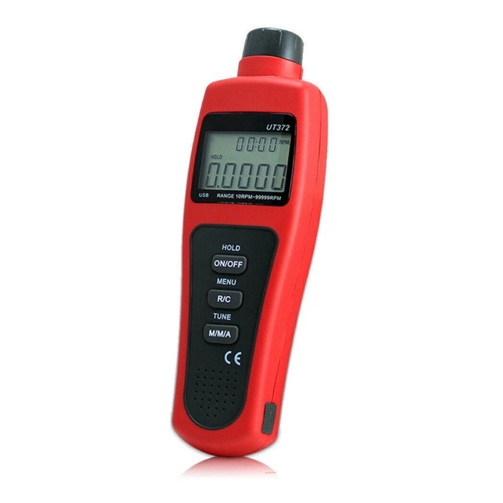 UT372 Digital Laser Photo Non-Contact Tachometer Wide Range USB Interface