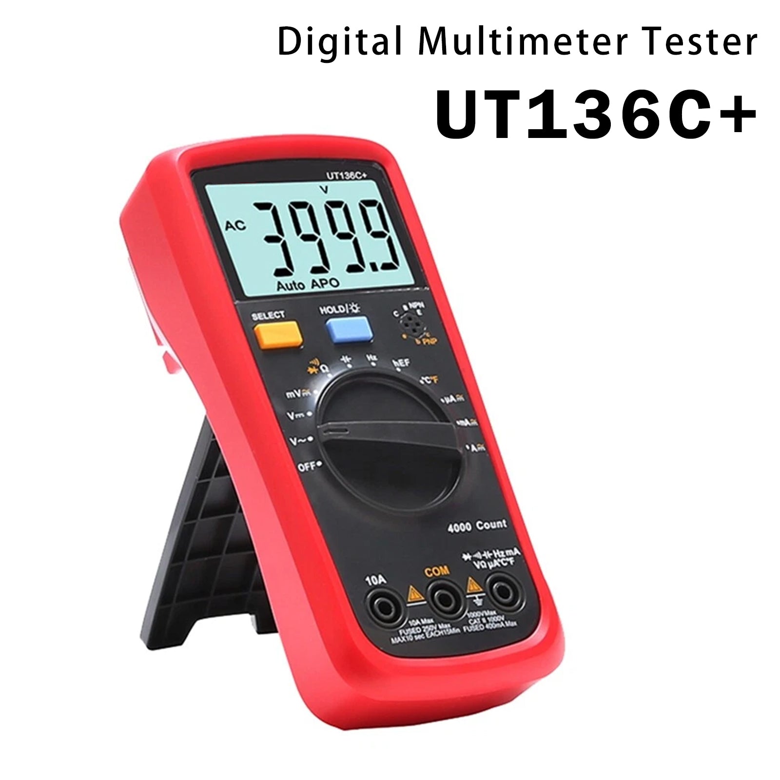 UT136C+ Multimeter Digital Multimeter Tester AC DC Voltmeter Ammeter