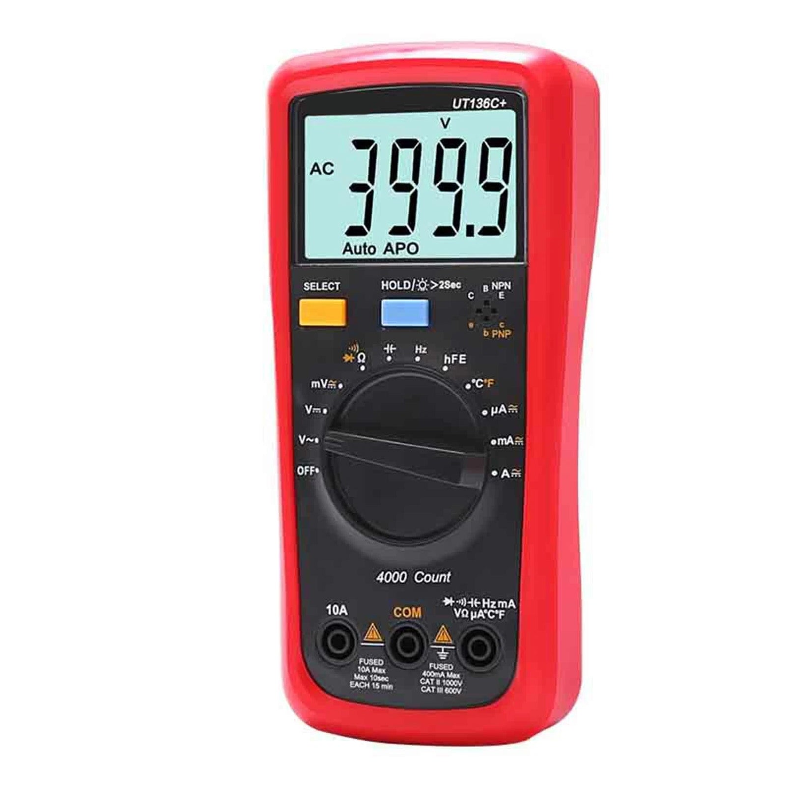 UT136C+ Multimeter Digital Multimeter Tester AC DC Voltmeter Ammeter