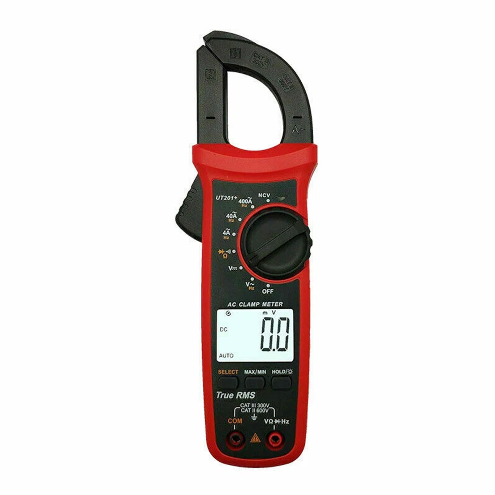UT201+ Digital Clamp Meter 4000 Counts Multimeter Auto Range True RMS DC Current