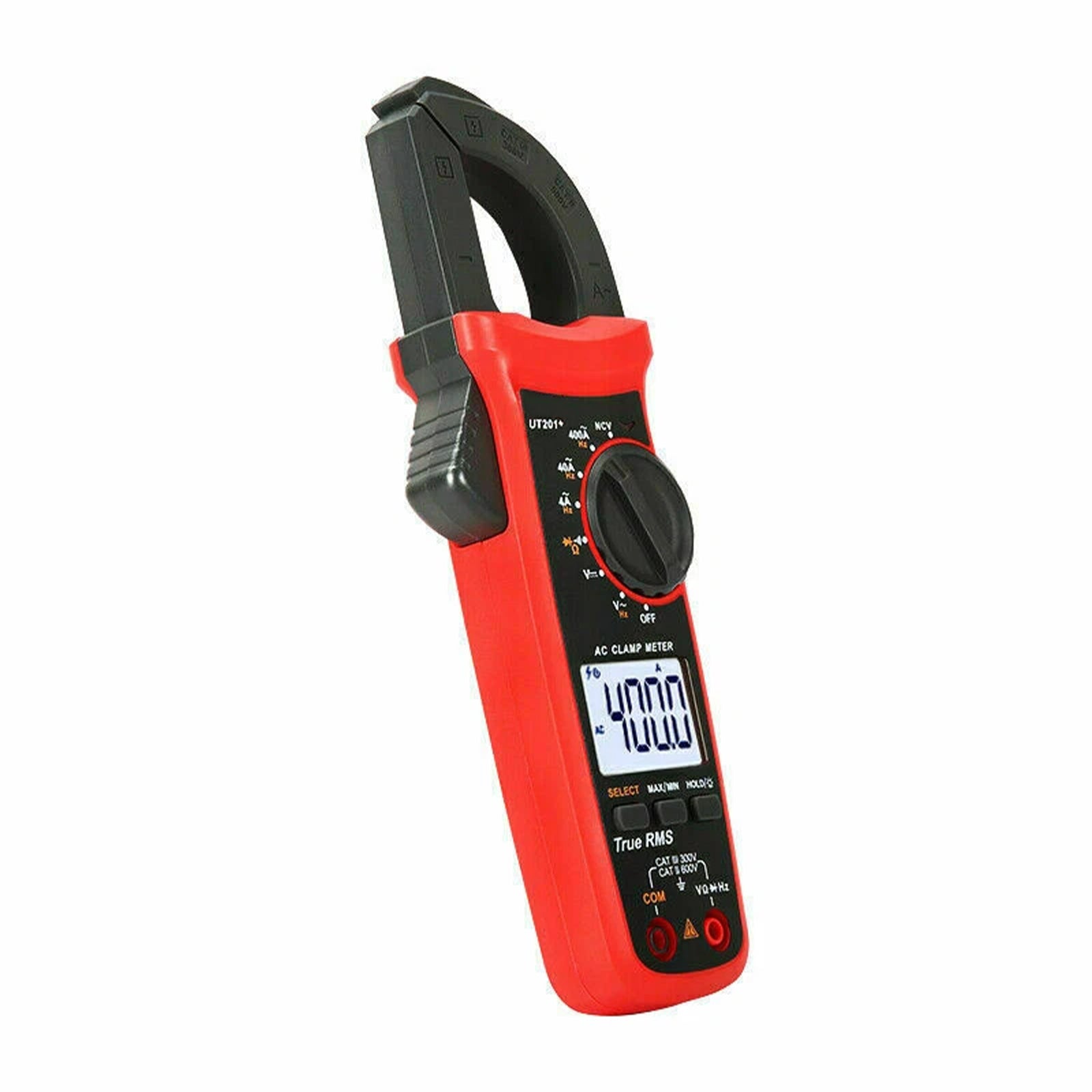 UT201+ Digital Clamp Meter 4000 Counts Multimeter Auto Range True RMS DC Current