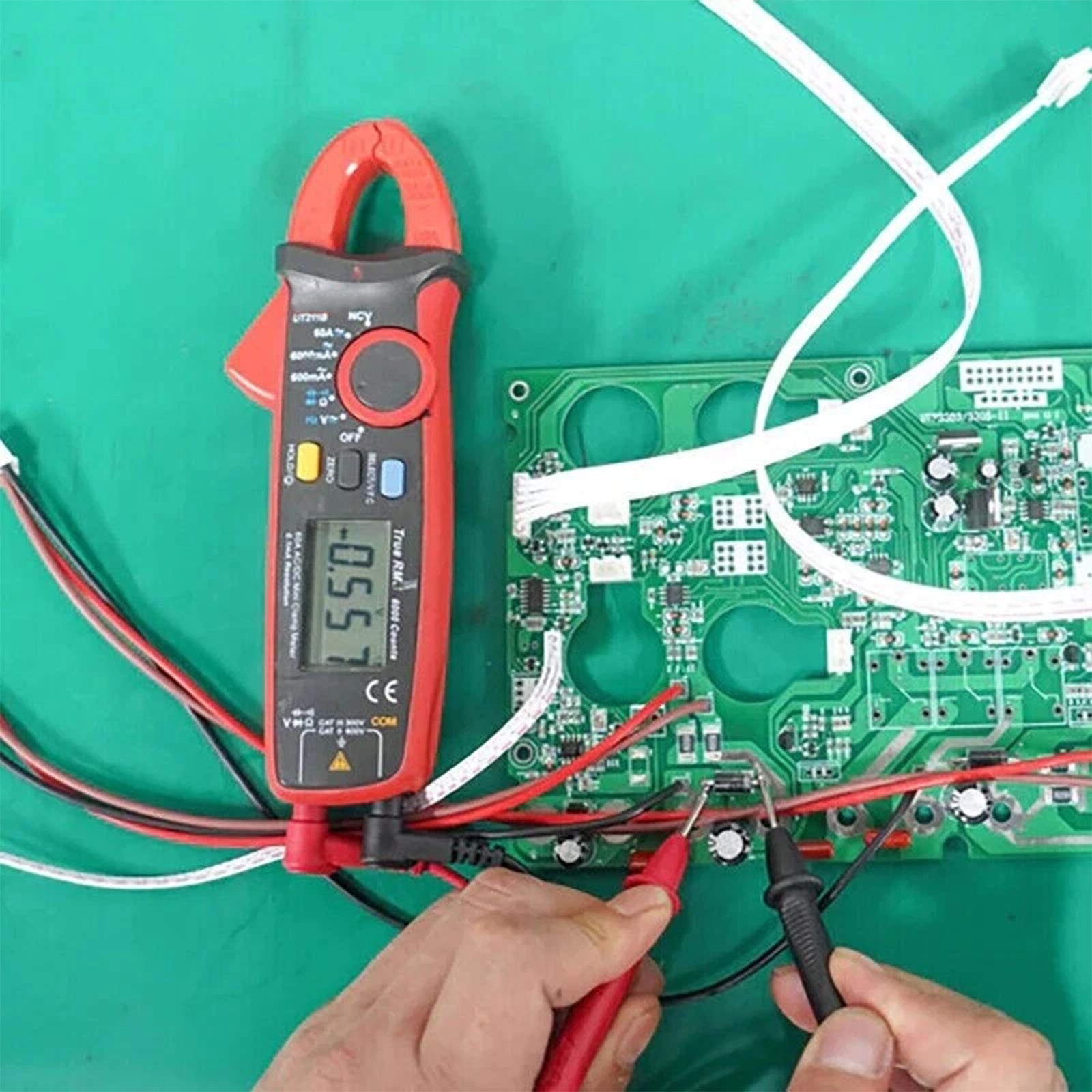 UT211B 60A Mini TRMS Multimeter Digital Clamp Meter AC DC VFC NCV Tester