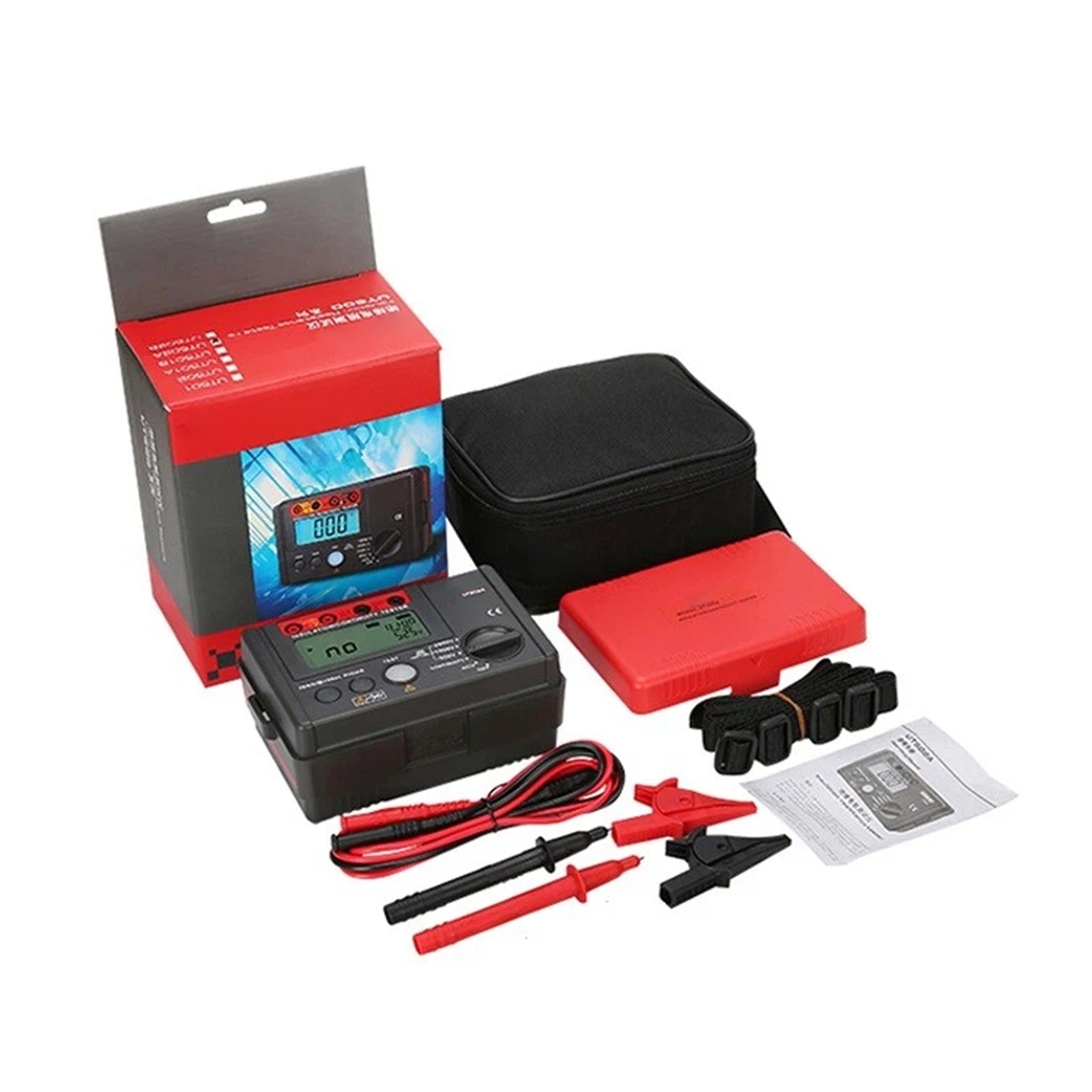 UT502A 2500V Insulation Resistance Meter Ground Tester Megohmmeter Volt