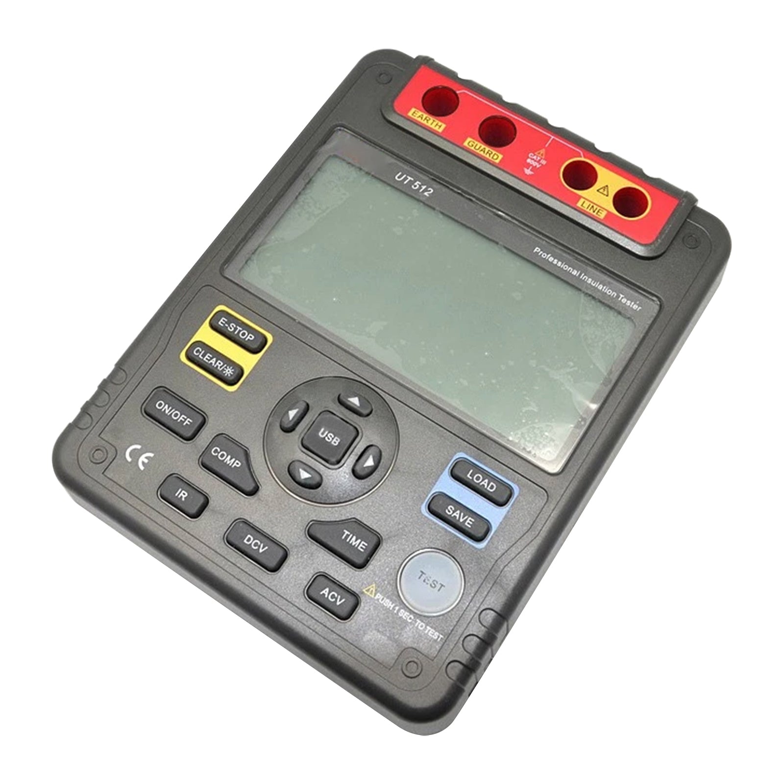 UT512 Insulation Resistance Testers Voltmeter Auto Range 2500V 100GĪ©
