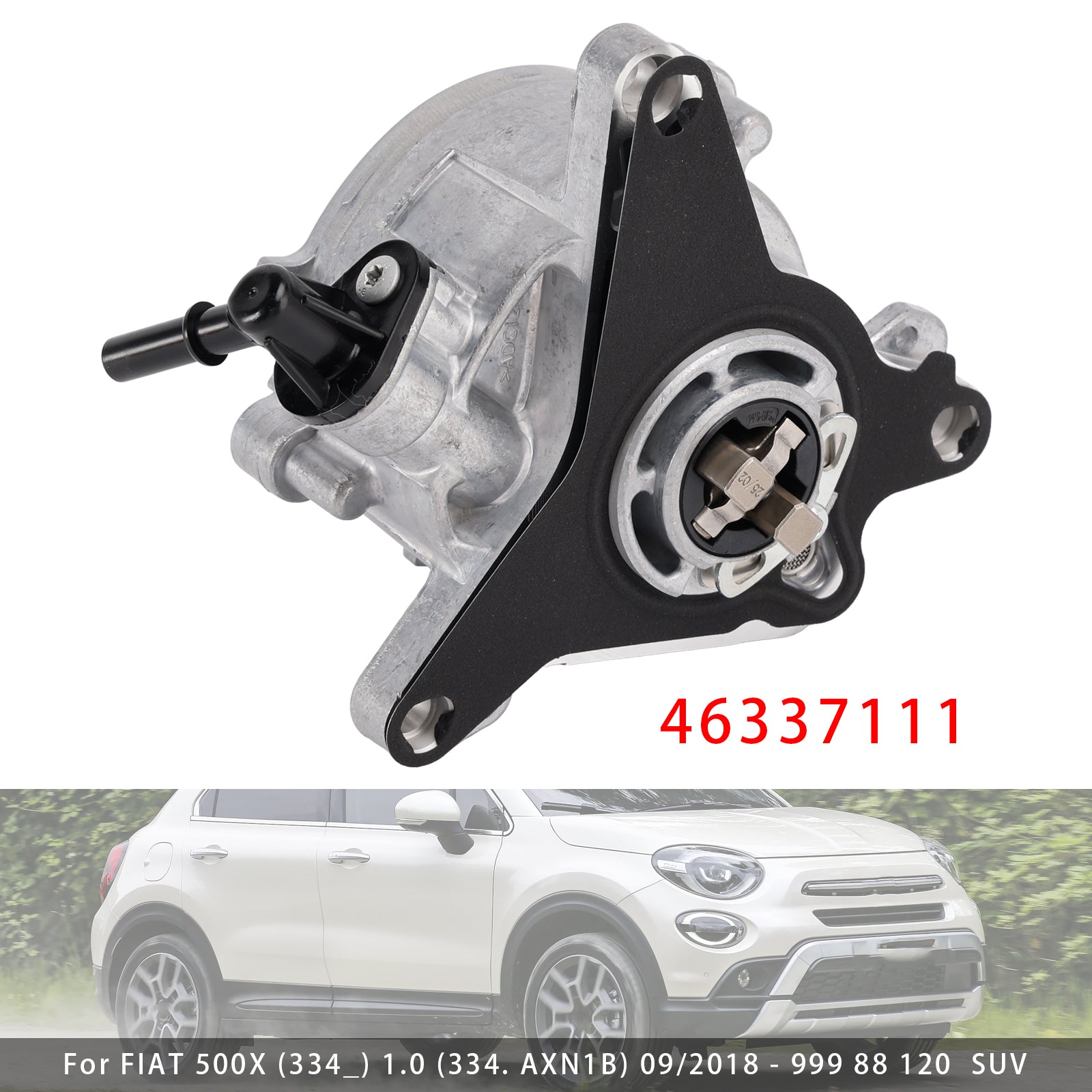 Vacuum Pump 46337111 For FIAT 500X Tipo Estate JEEP Compass 2018+