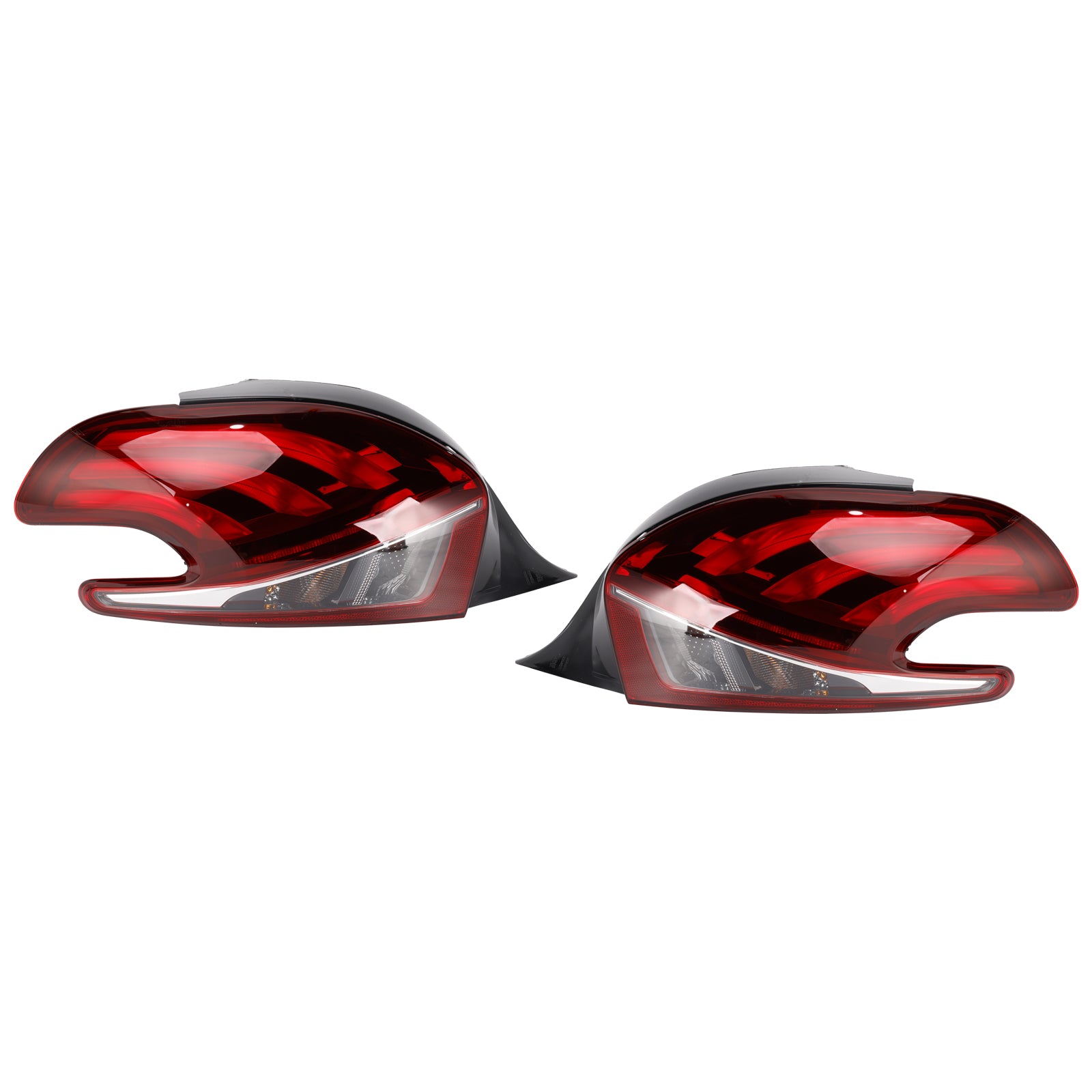 LED Rear Left+Right Tail Light Lamp For Peugeot 208 2015-2019 Facelift Models
