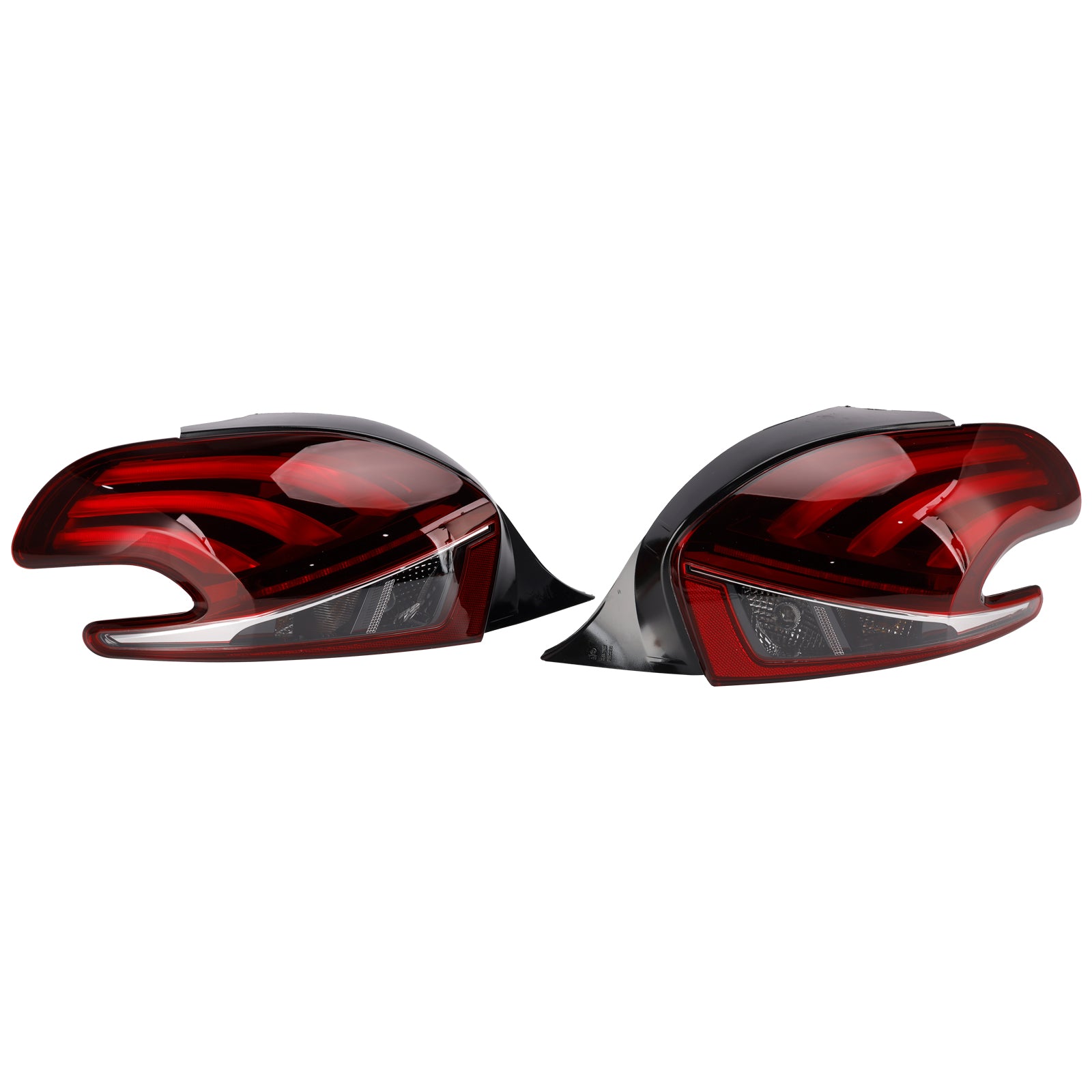 LED Rear Left+Right Tail Light Lamp For Peugeot 208 2015-2019 Facelift Models