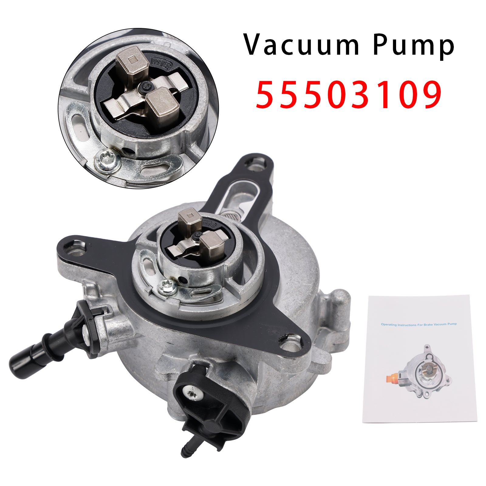 Brake Booster Vacuum Pump 55503109 For Chevrolet Tracker Onix 1.2L