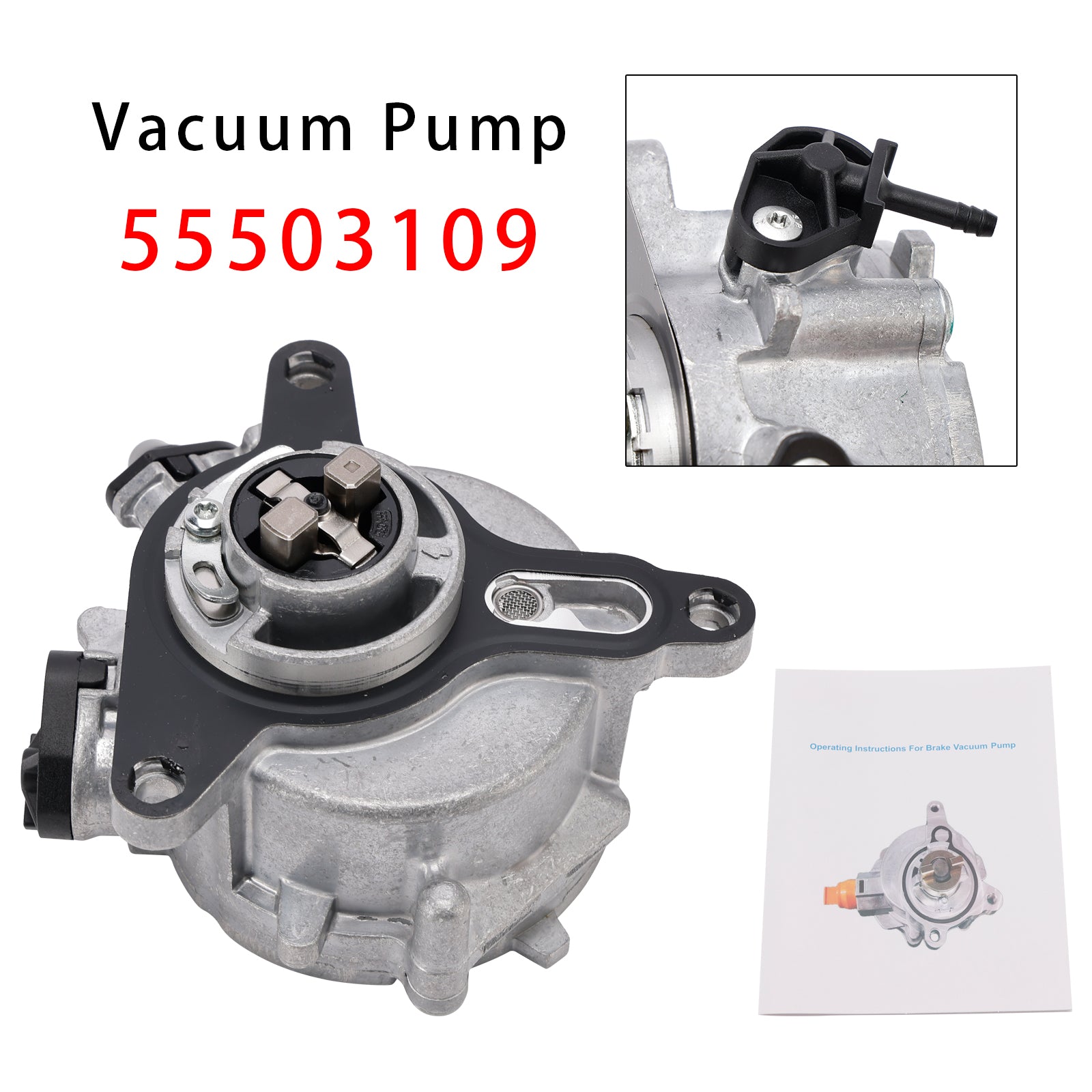 Brake Booster Vacuum Pump 55503109 For Chevrolet Tracker Onix 1.2L