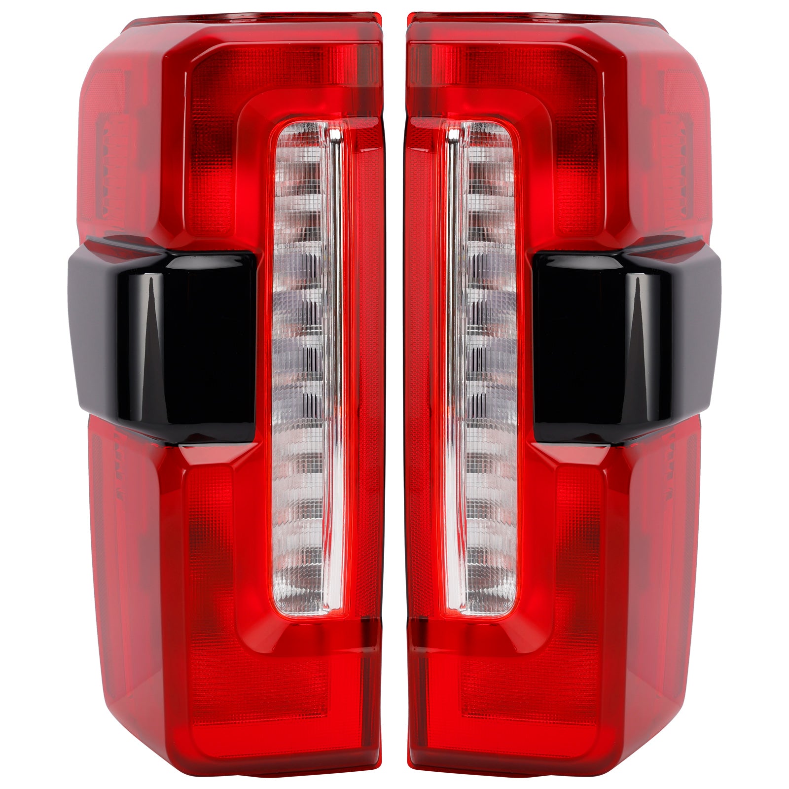 L+R LED Tail Light With Blind Spot For Ford F-250 F350 F450 Super Duty 2023-2026