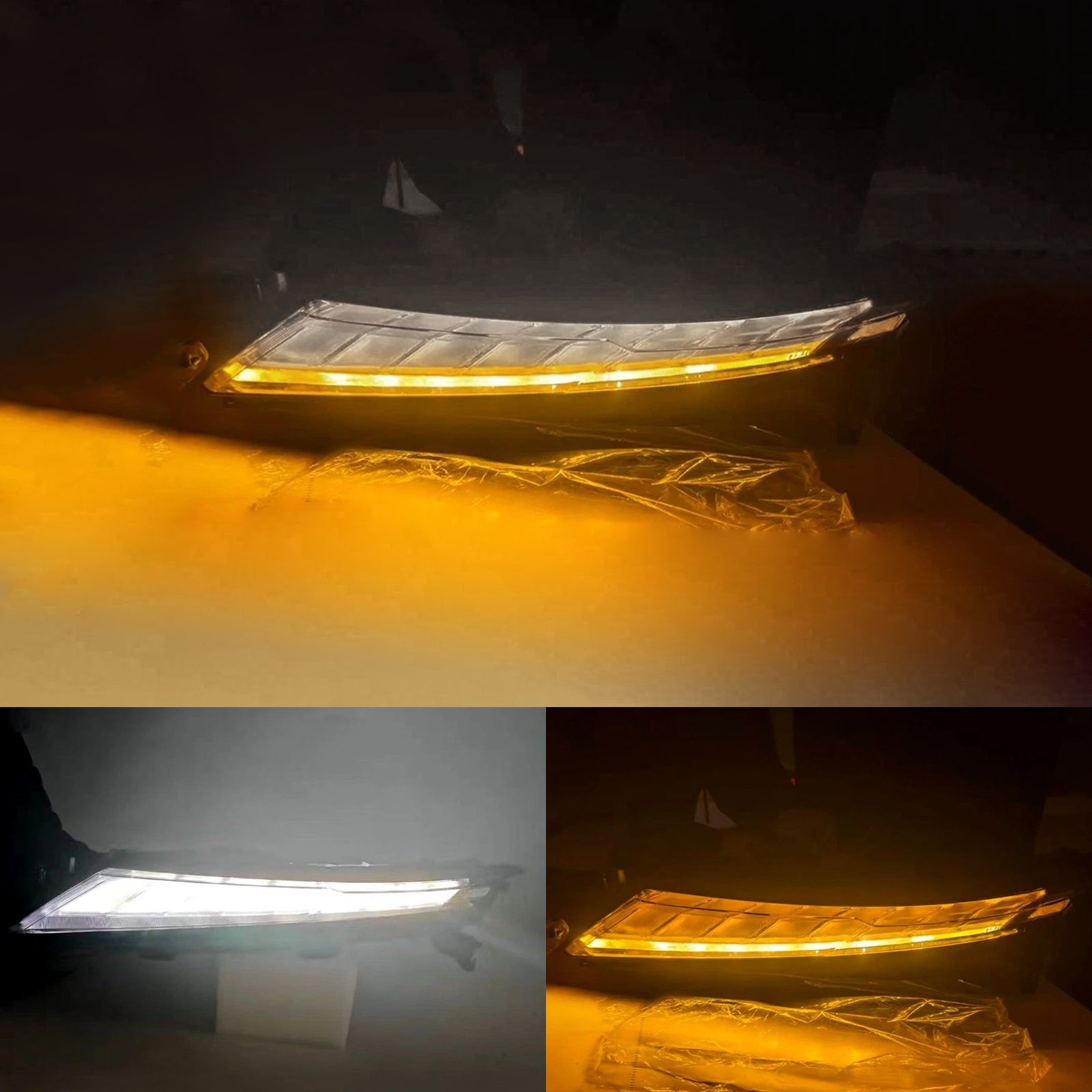 Left + Right Side Front LED DRL Lamp For Mitsubishi Eclipse Cross 2022-2026