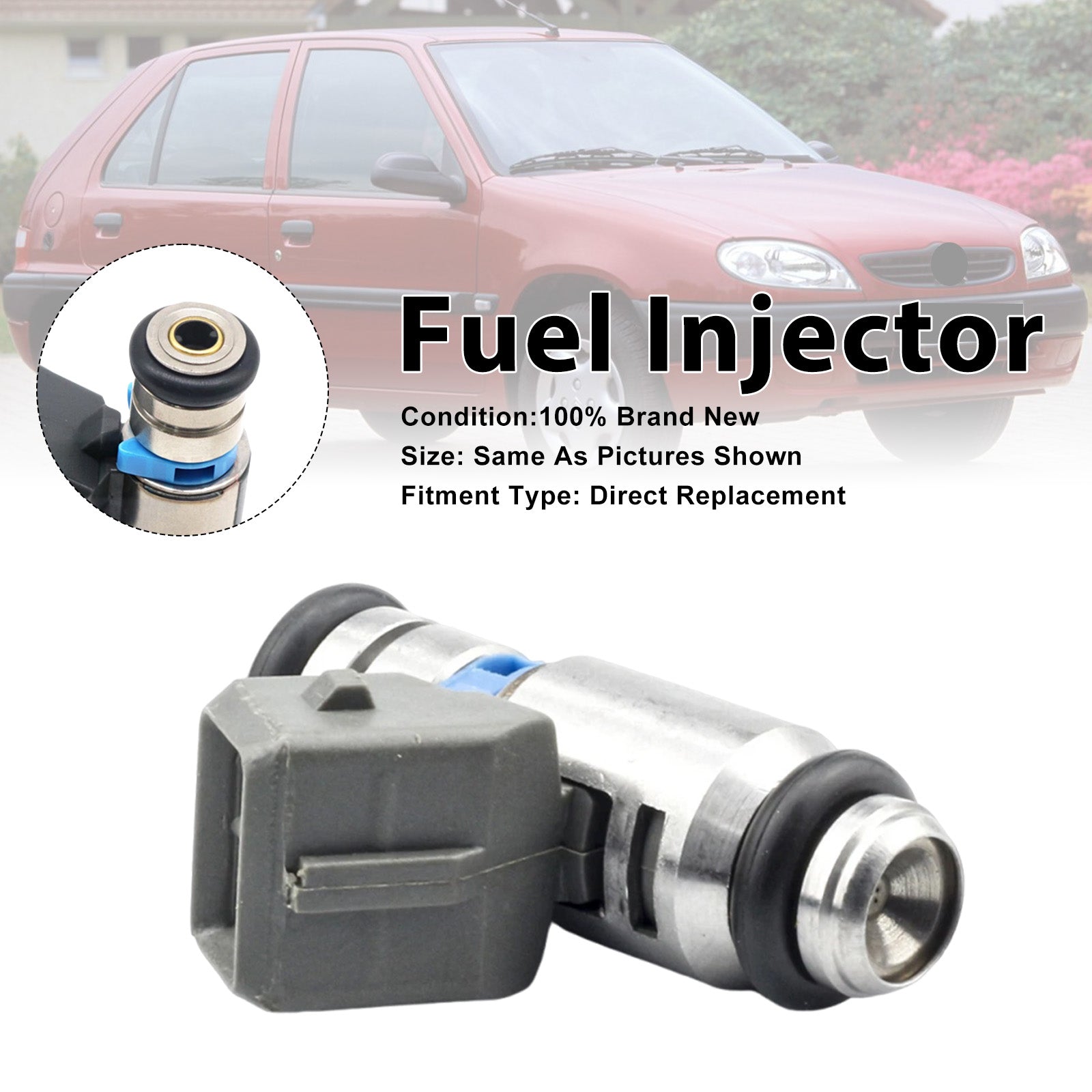1Pcs Fuel Injector For Fiat Coupe 175 1996-2000 Stilo 192 2001-2008 iwp006