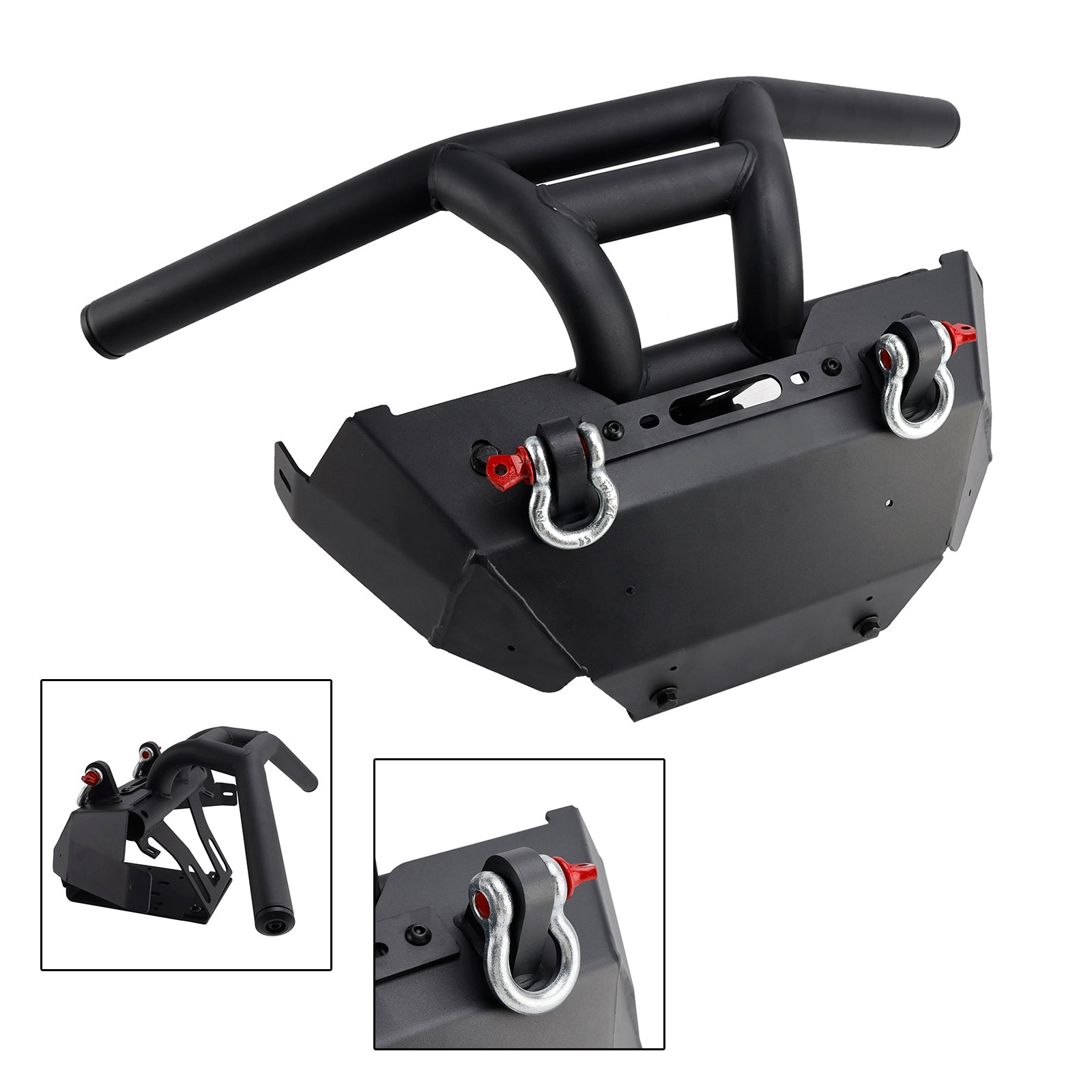 Winch Ready Front Bumper Mount Set For Can-Am Maverick X3 900 Turbo 2017-2023