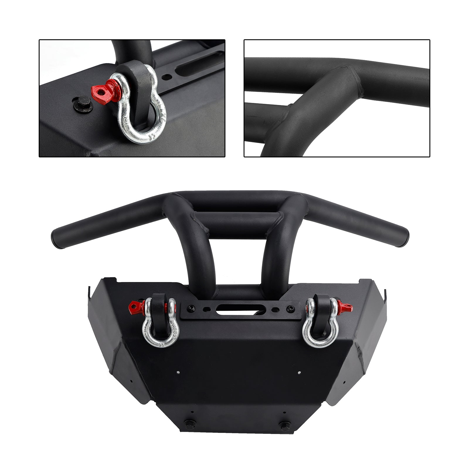 Winch Ready Front Bumper Mount Set For Can-Am Maverick X3 900 Turbo 2017-2023