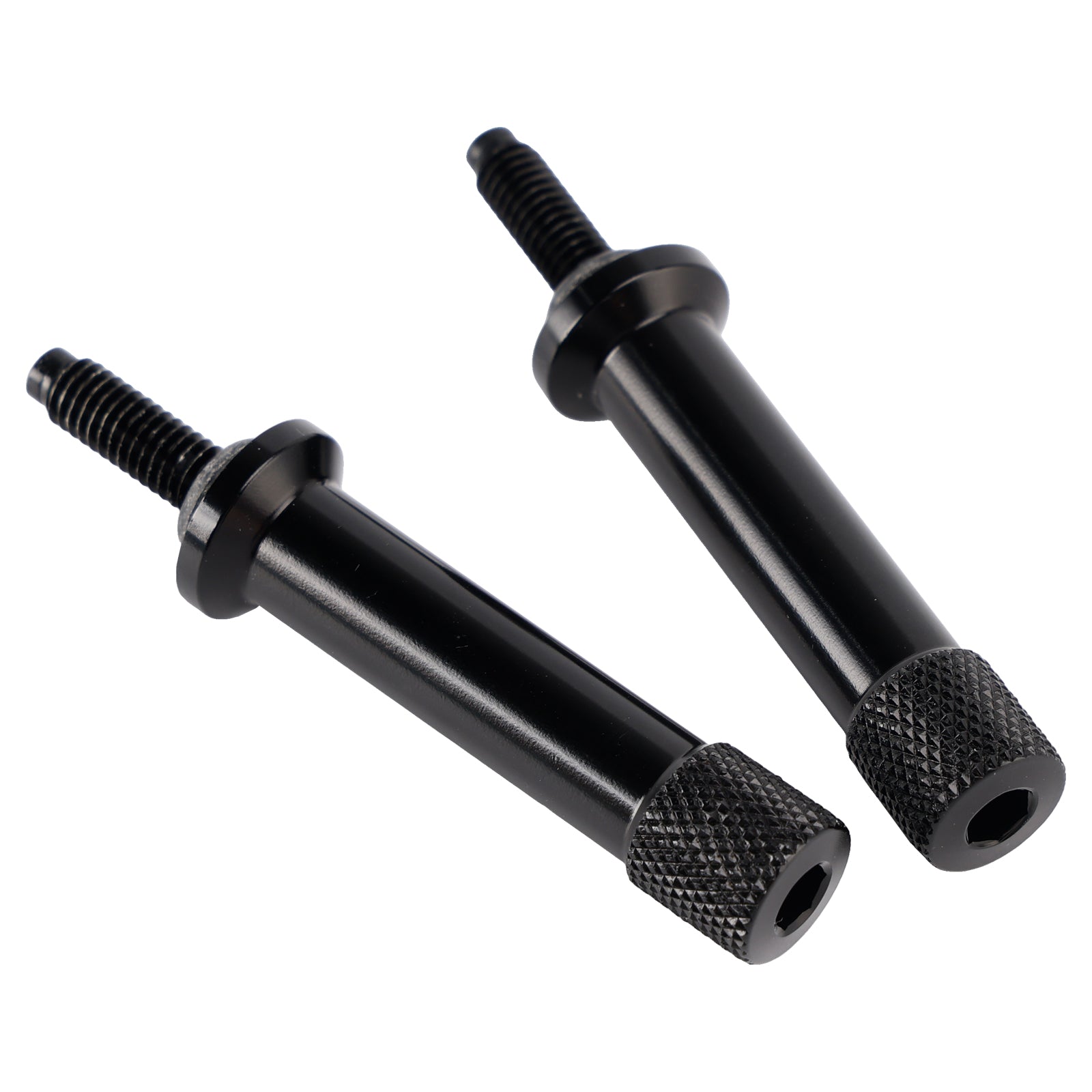 Quick Release Seat Bolts Black For Bonneville & T100 Thruxton 900 Scrambler 900