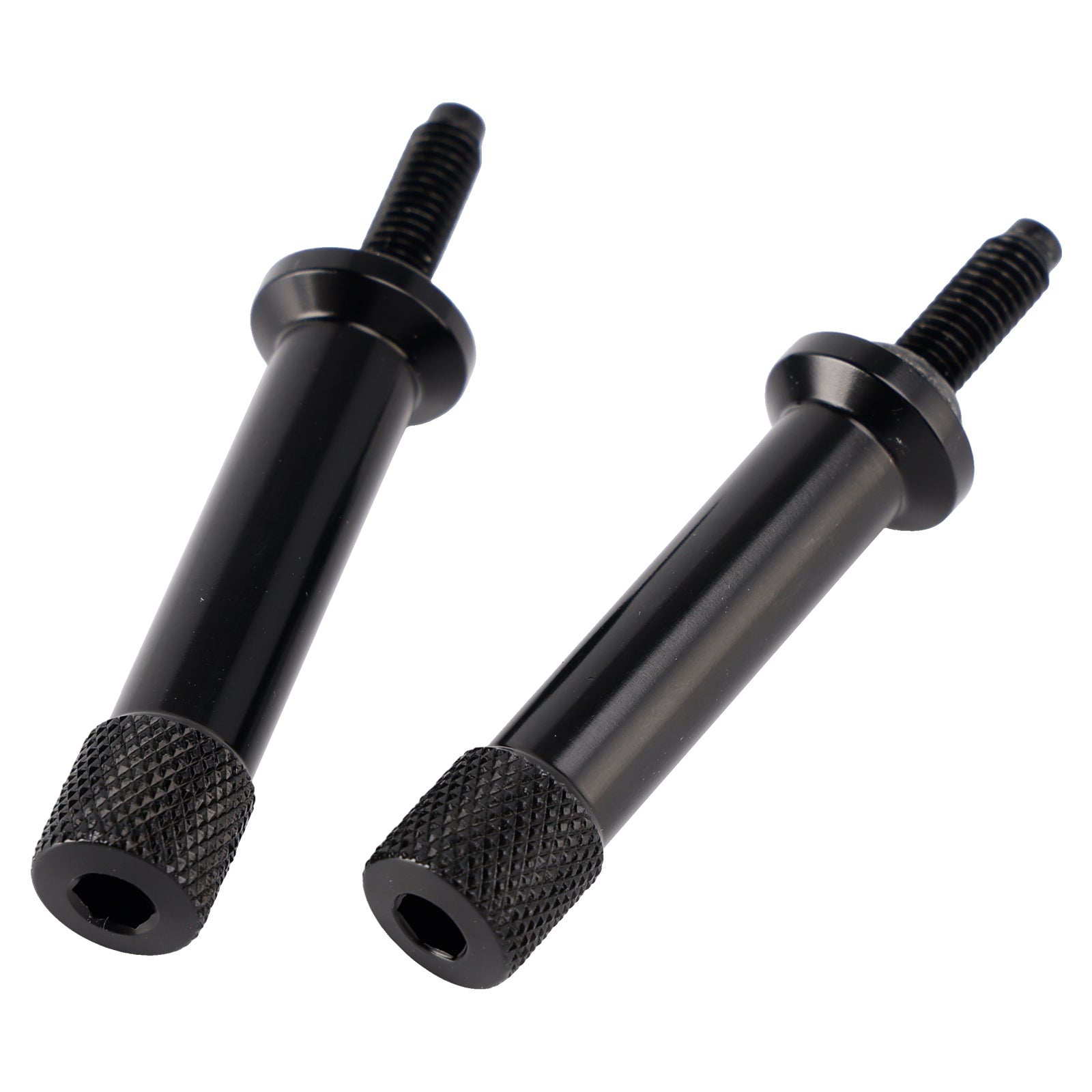 Quick Release Seat Bolts Black For Bonneville & T100 Thruxton 900 Scrambler 900