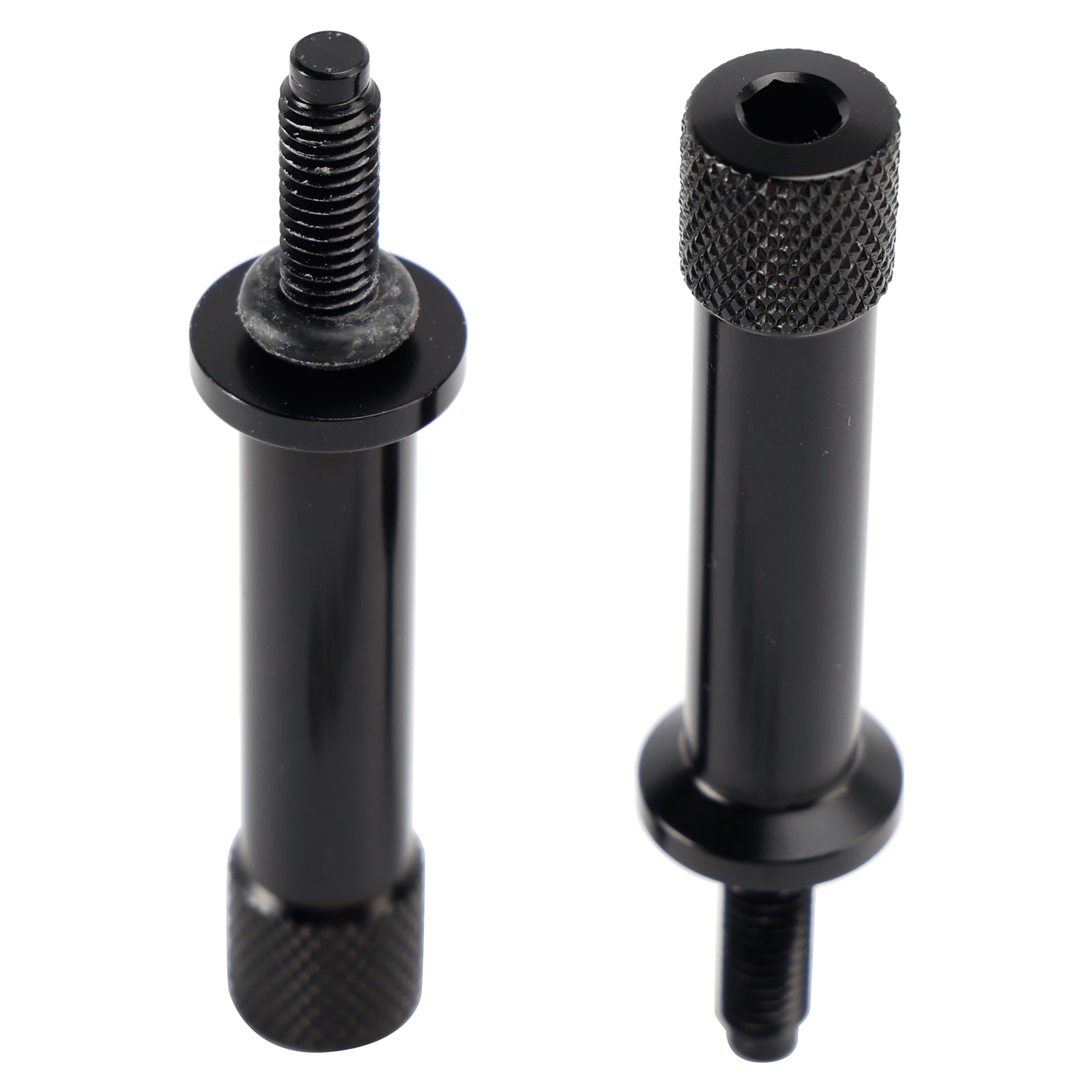 Quick Release Seat Bolts Black For Bonneville & T100 Thruxton 900 Scrambler 900