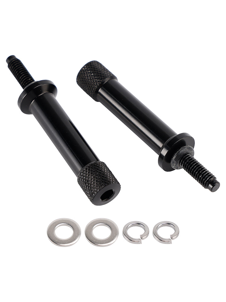Quick Release Seat Bolts Black For Bonneville & T100 Thruxton 900 Scrambler 900