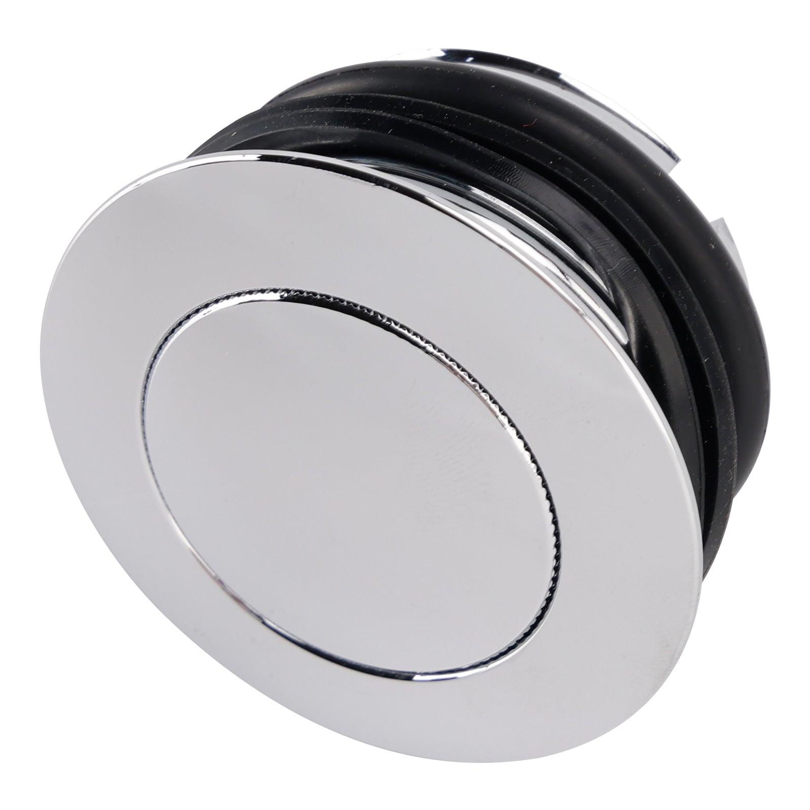 Chrome Pop-Up Gas Cap Vented For Softail Dyna Road King Sportster XL 1982-2019
