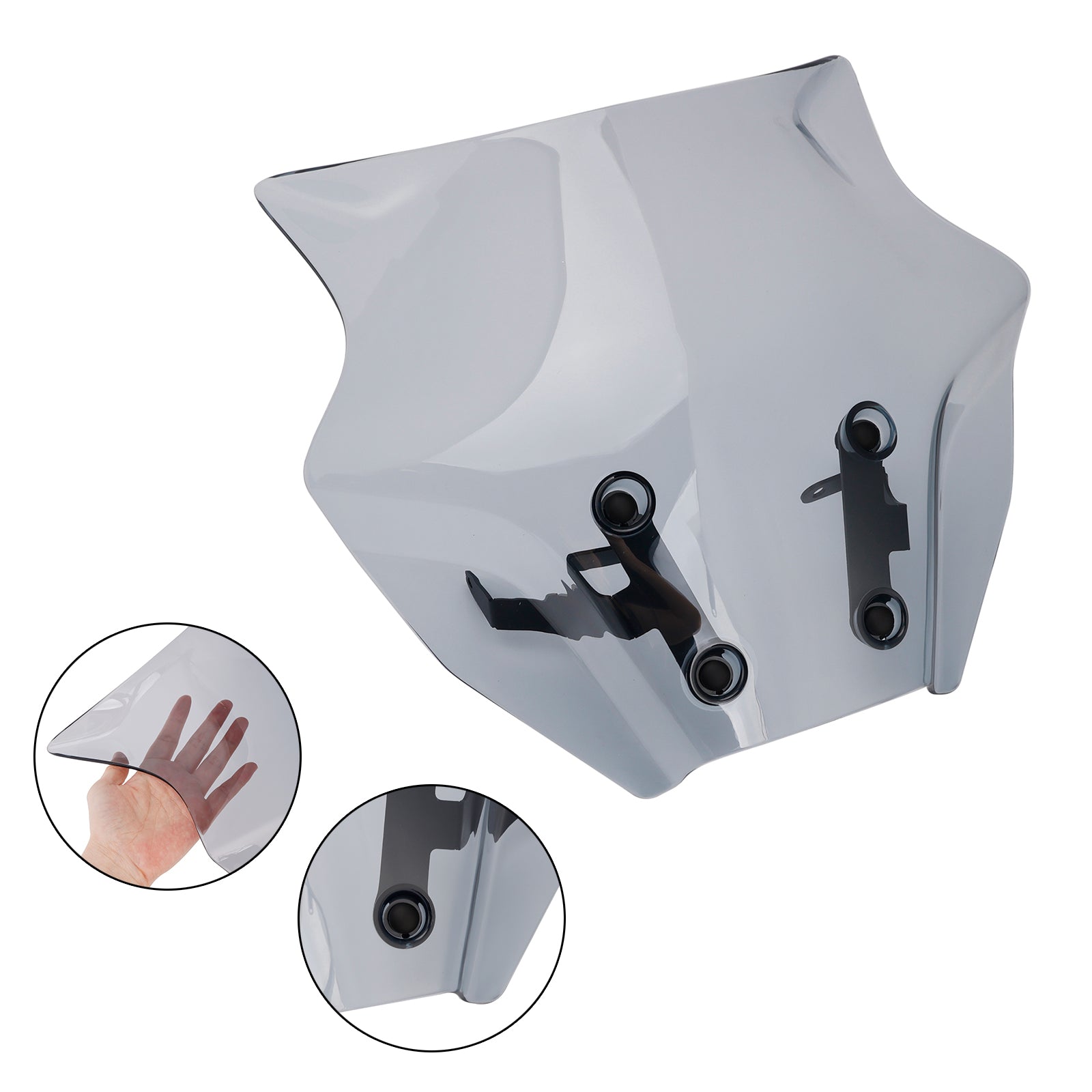 Windshield WindScreen Fairing fit for Yamaha MT-07 2025-2026 Gray