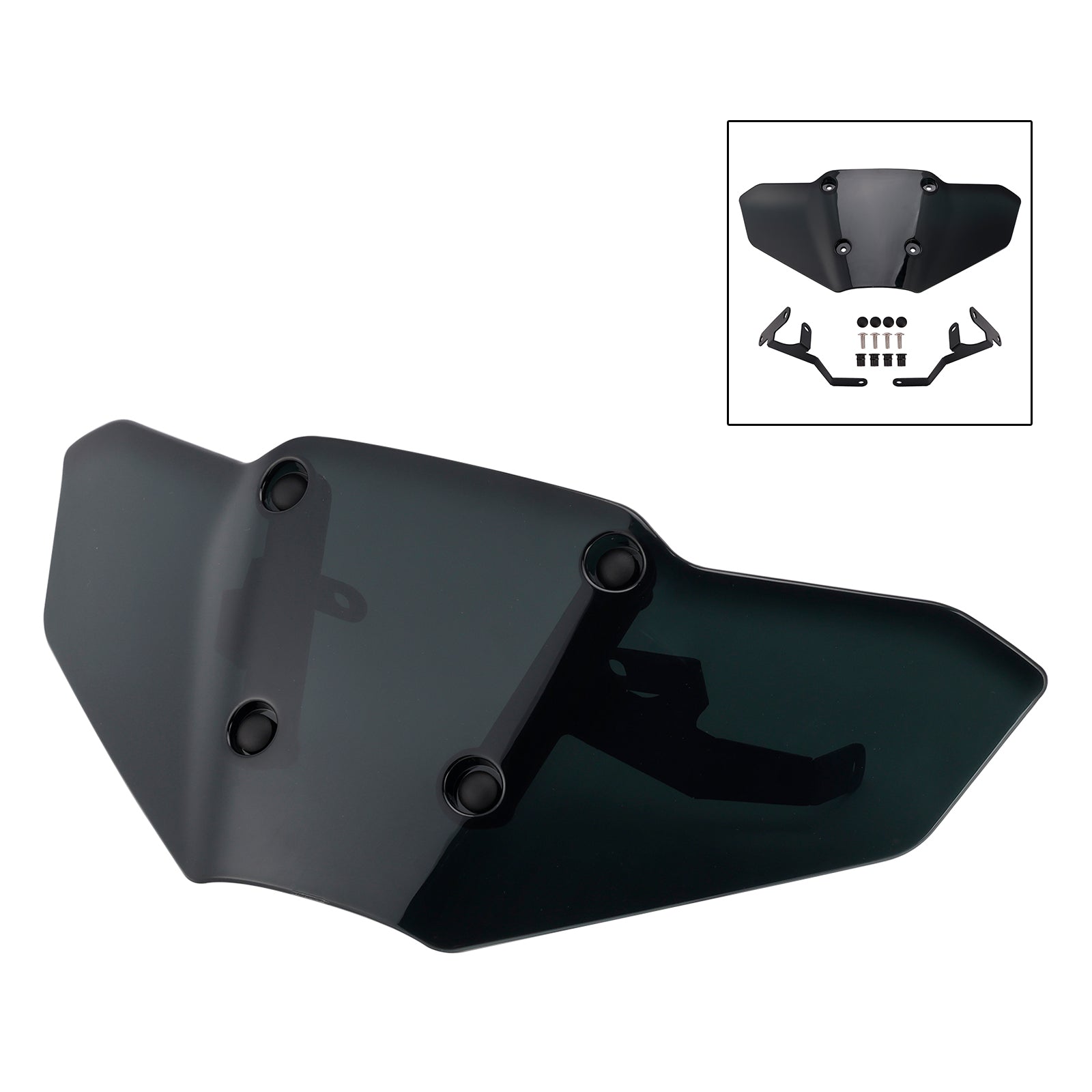 Motorcycle Windshield WindScreen Fairing fit for Yamaha MT-07 2025-2026 Black