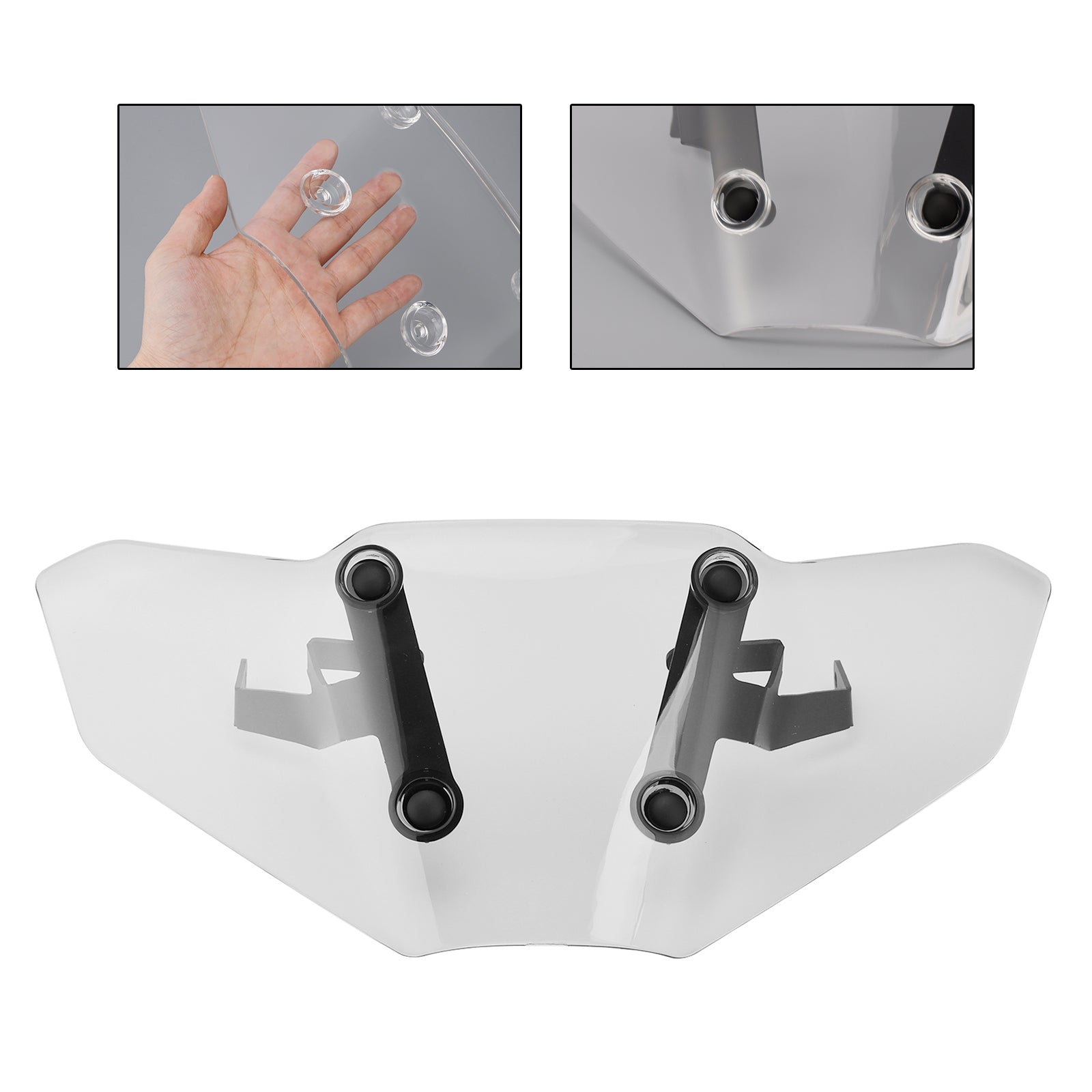 Motorcycle Windshield WindScreen Fairing fit for Yamaha MT-07 2025-2026 Clear