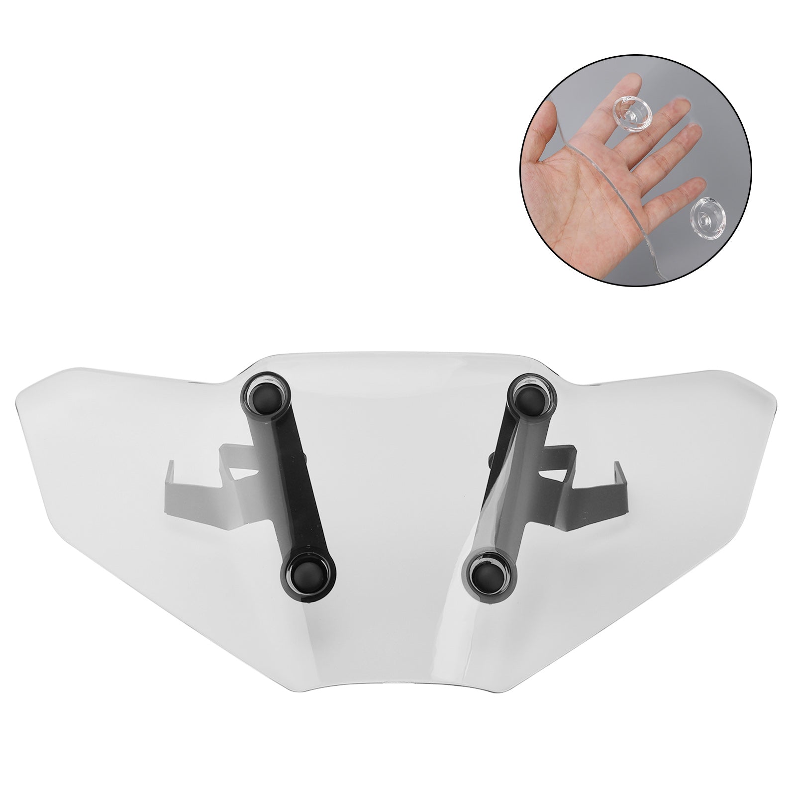Motorcycle Windshield WindScreen Fairing fit for Yamaha MT-07 2025-2026 Clear