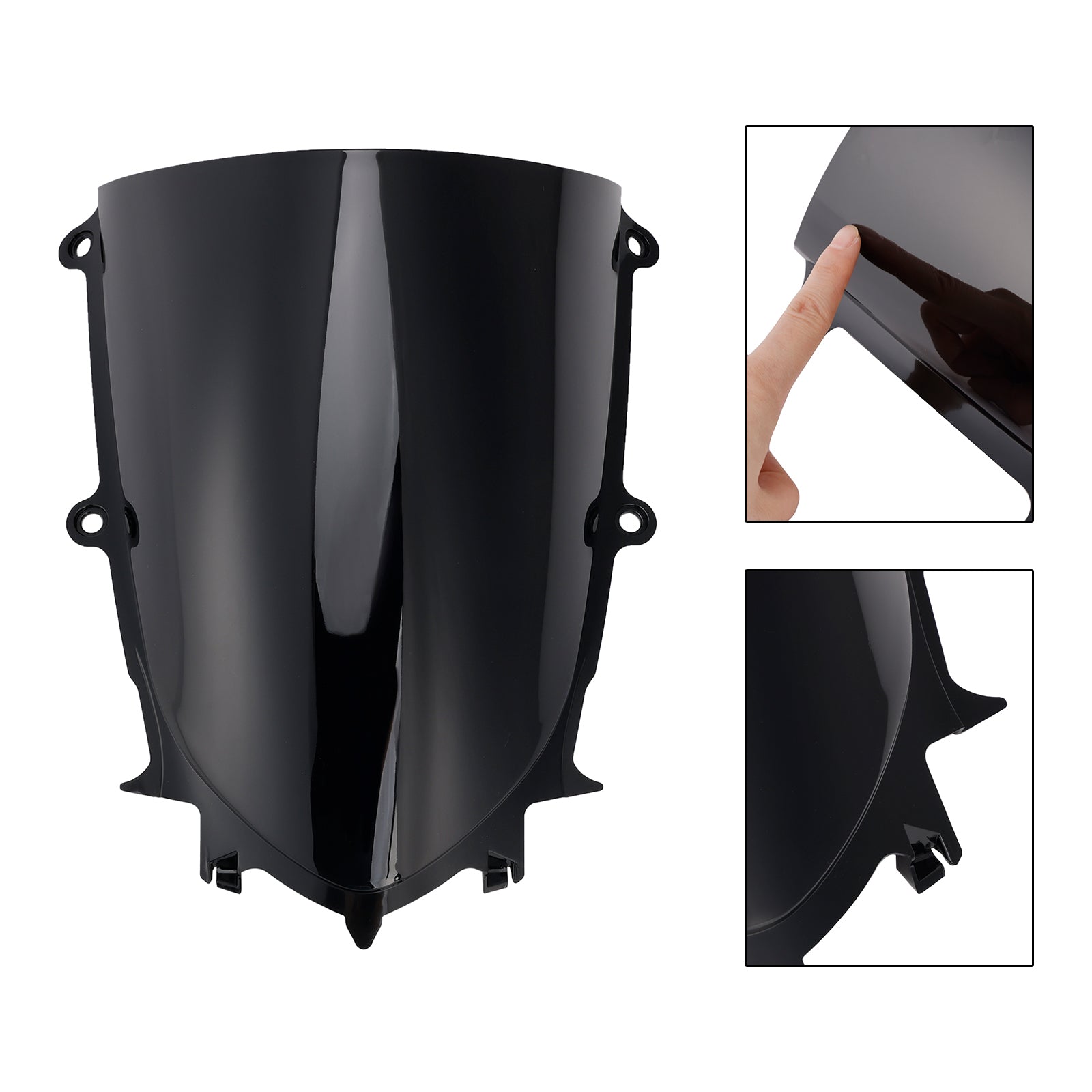 Windshield WindScreen Fairing fit for Yamaha YZF-R7 2021-2025 Black