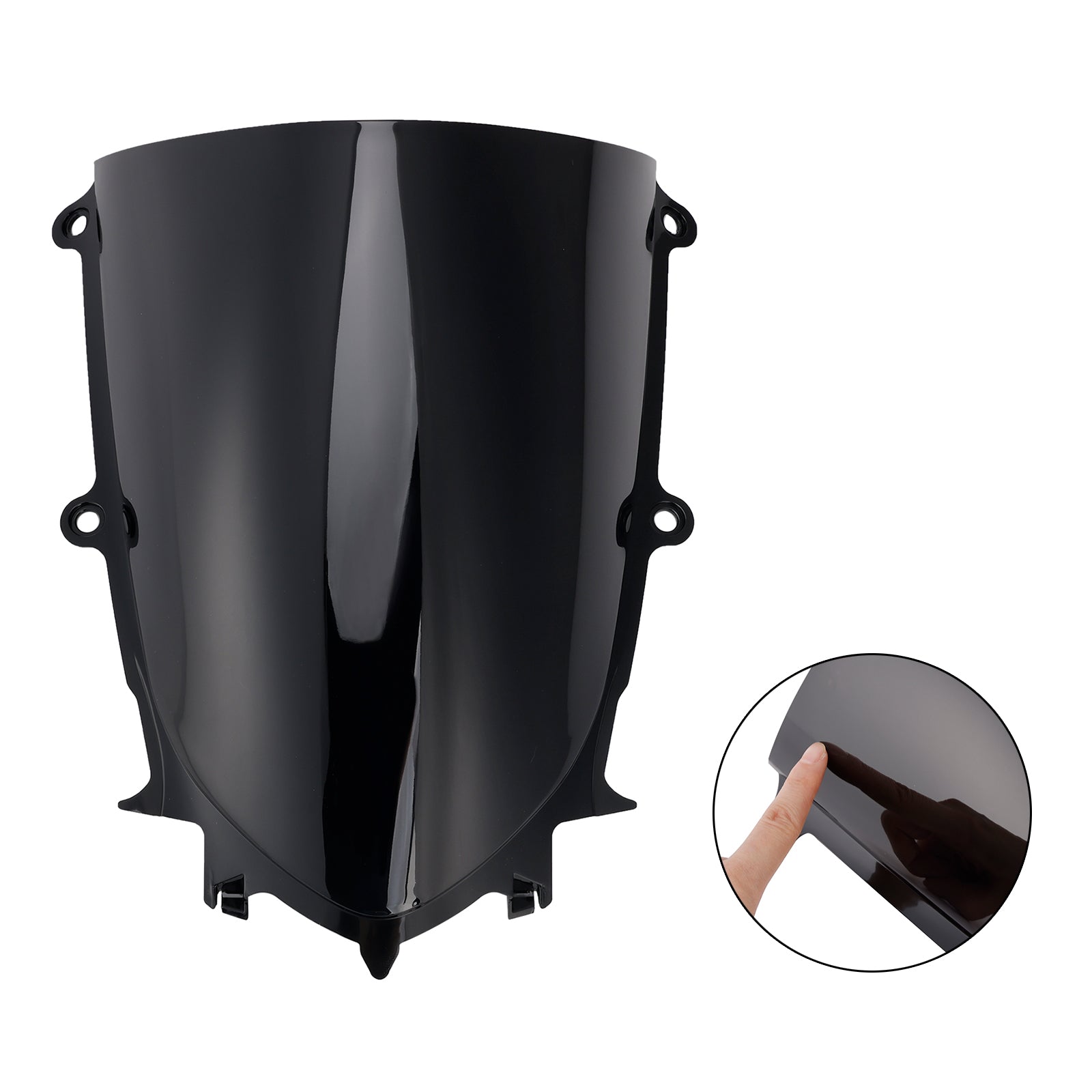 Windshield WindScreen Fairing fit for Yamaha YZF-R7 2021-2025 Black