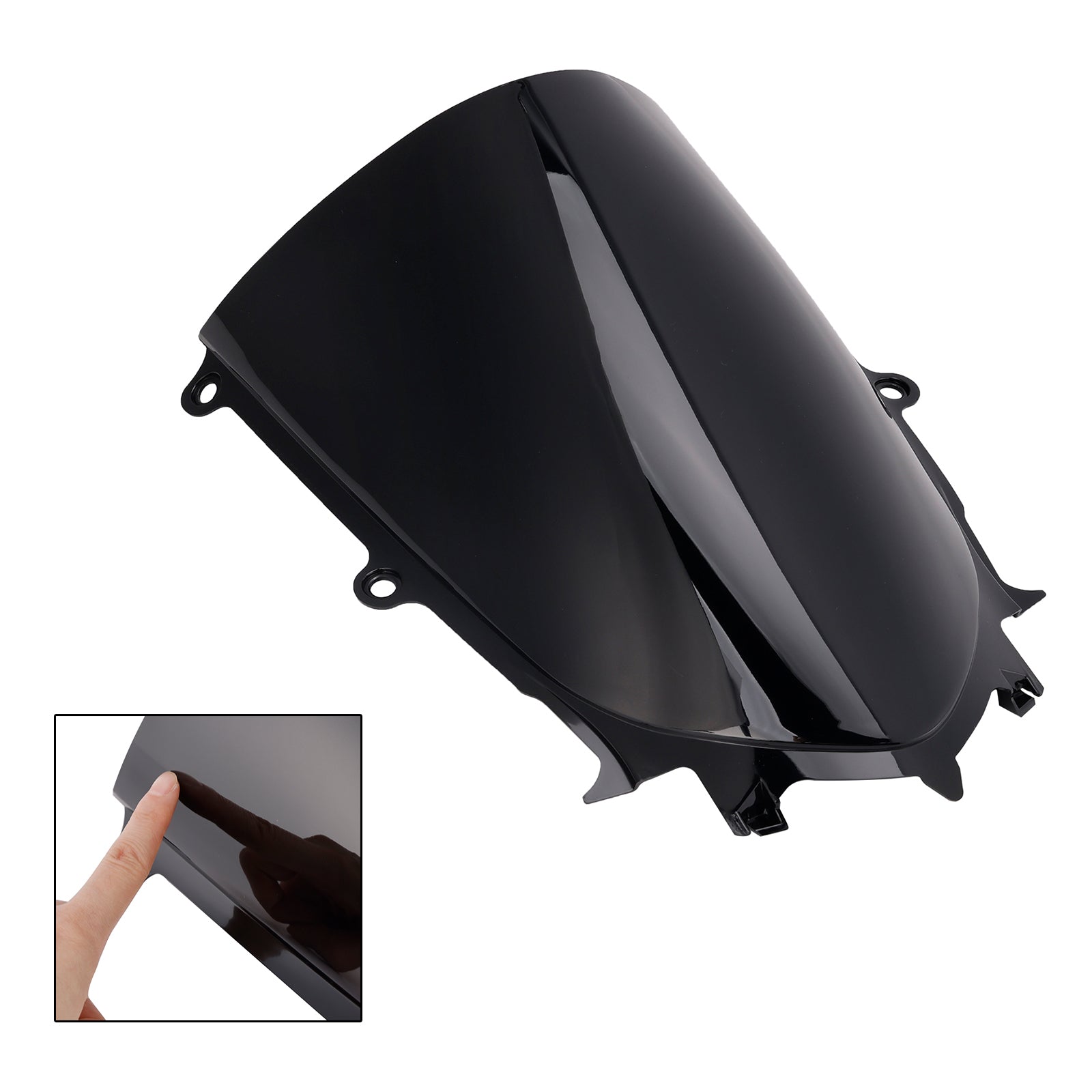Windshield WindScreen Fairing fit for Yamaha YZF-R7 2021-2025 Black