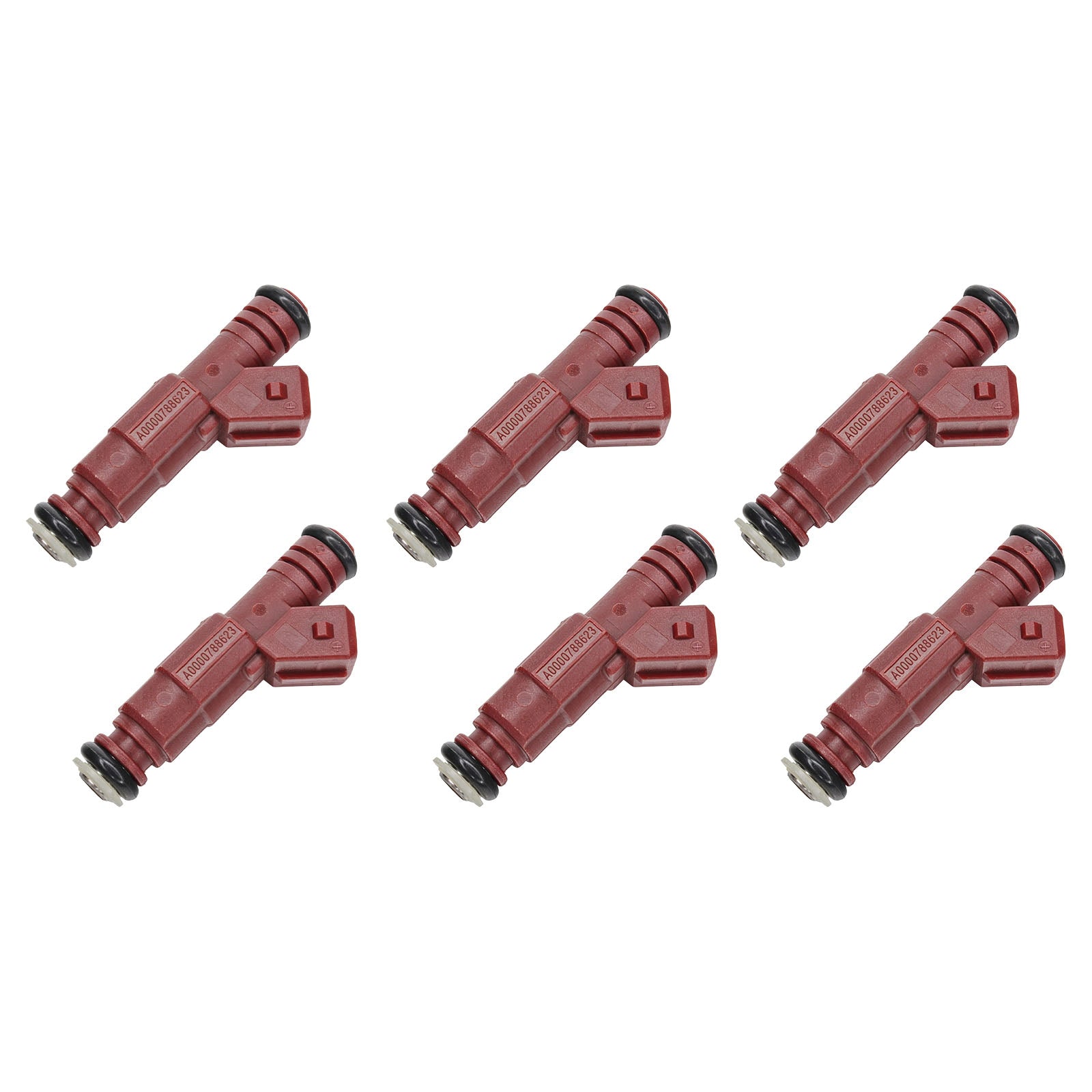 6Pcs Fuel Injector For Mercedes-Benz C280 1997 E320 1994-1997 0280155757