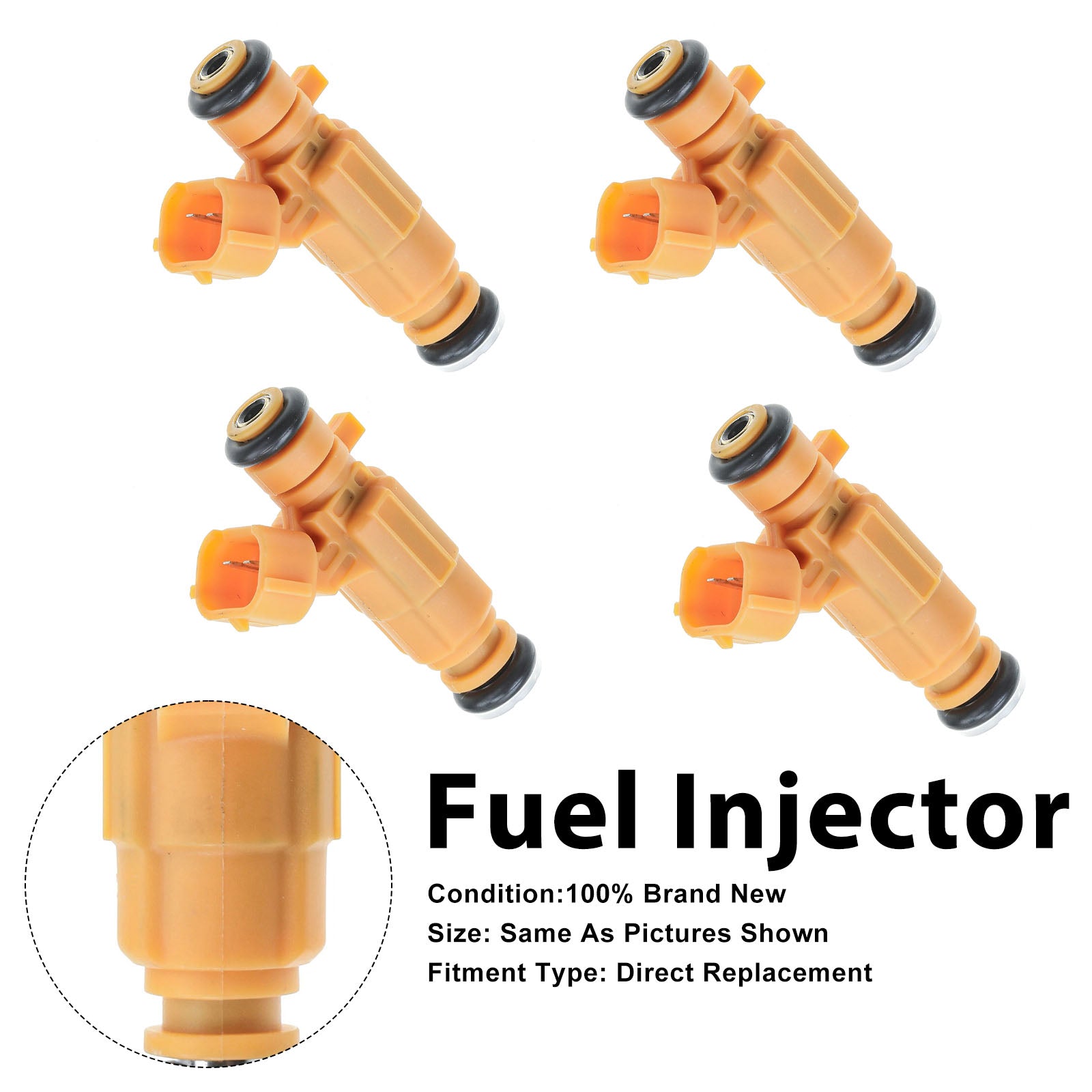 4Pcs Fuel Injector For Fiat Fiorino 2010-2016 Qubo 2010-2016 0280156427