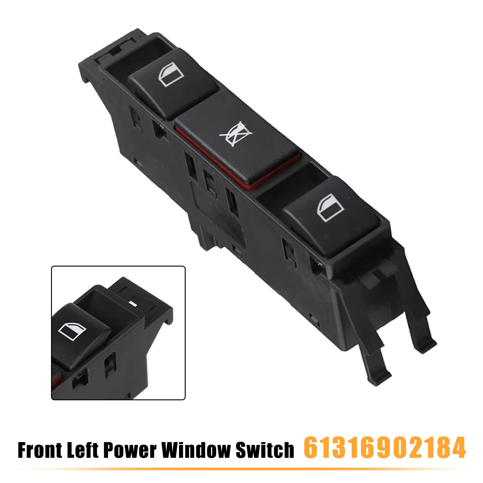 Front Left Power Window Switch for BMW 323i 325i 328i 330i 323Ci 61316902184