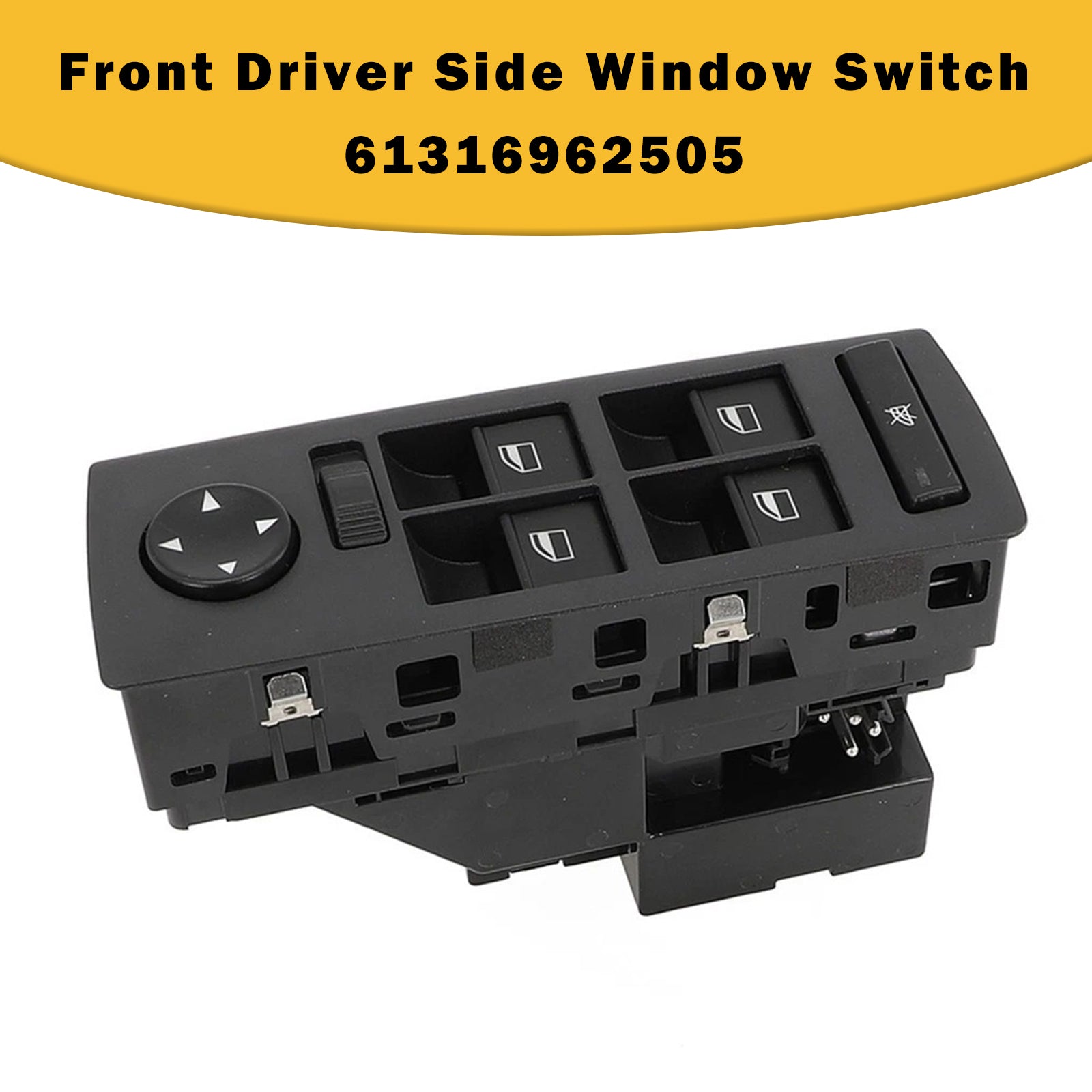 Front Driver Side Window Switch 61316962505 for BMW X5 1999-2006