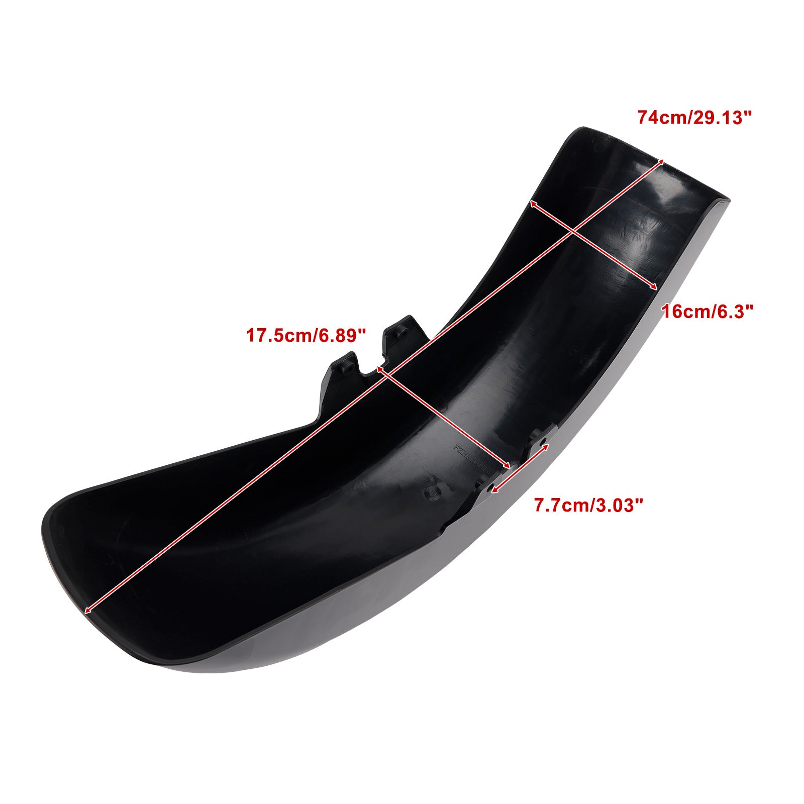 ABS Front Fender For Touring Electra Glide Road King 1989-2013 Black