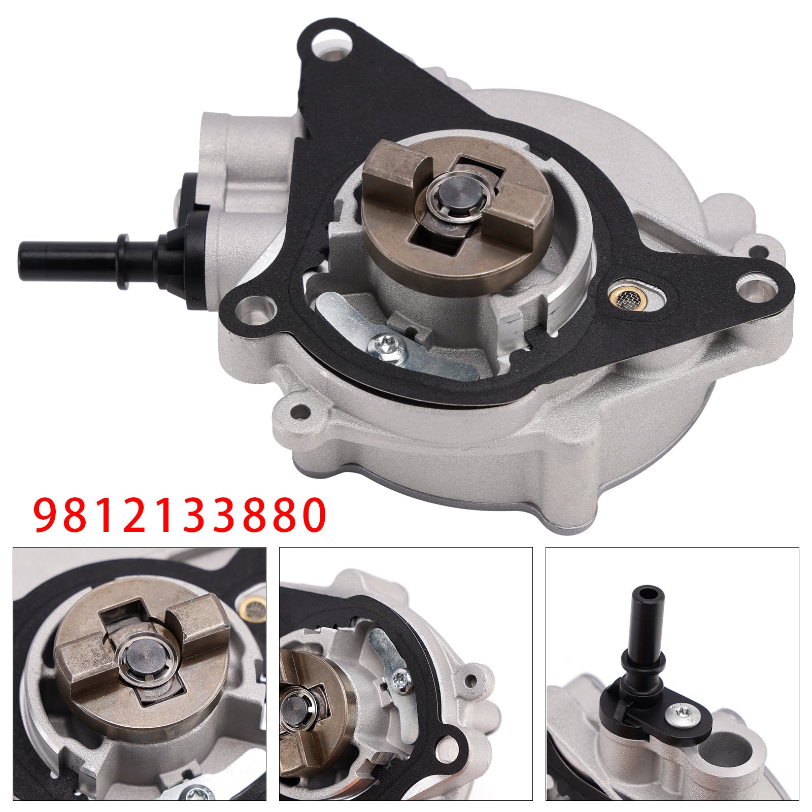 Brake Vacuum Pump 9812133880 For Vauxhall Peugeot Citroen DS 1.2 Petrol