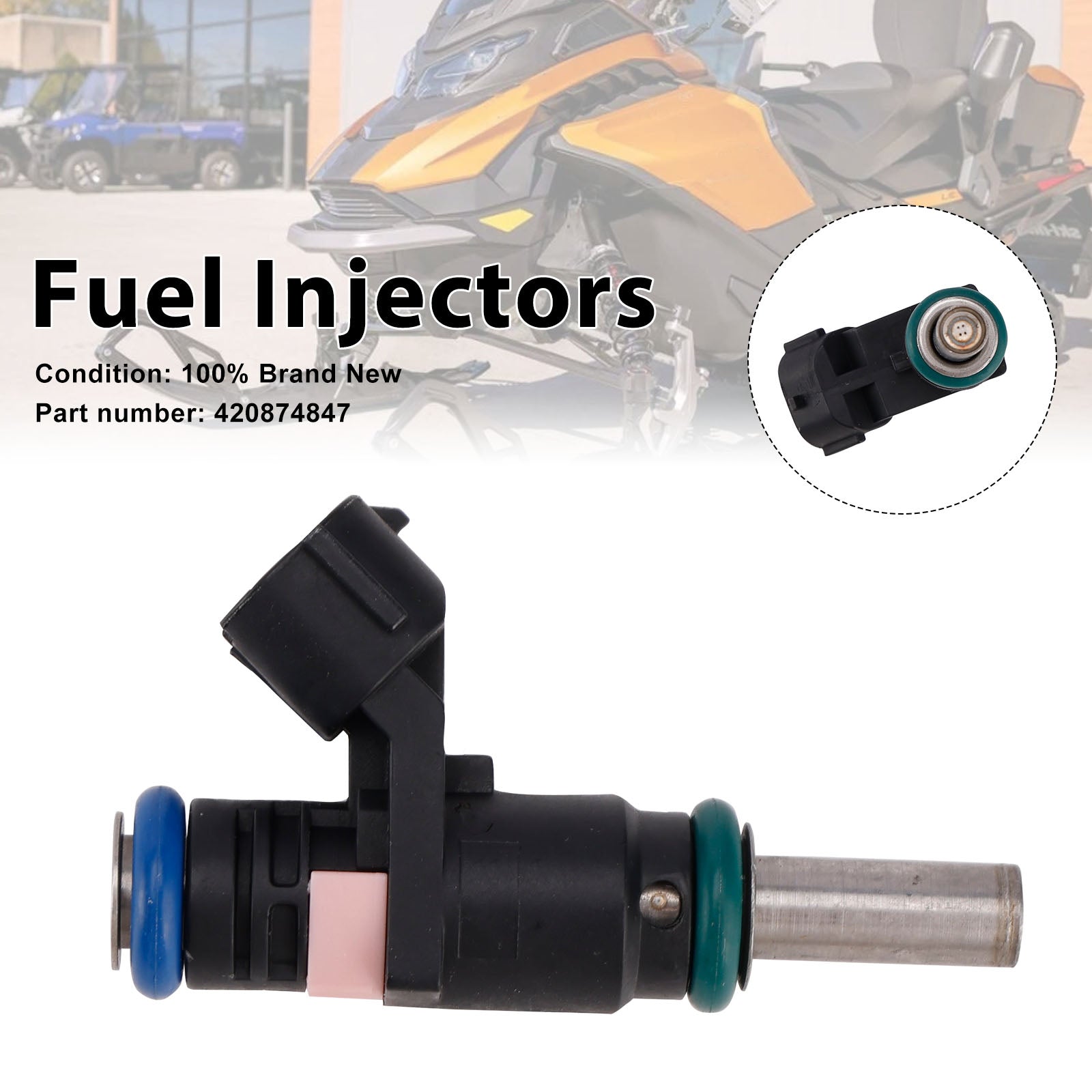 420874847 Fuel Injectors For Ski-Doo Grand Touring 900 LE ACE