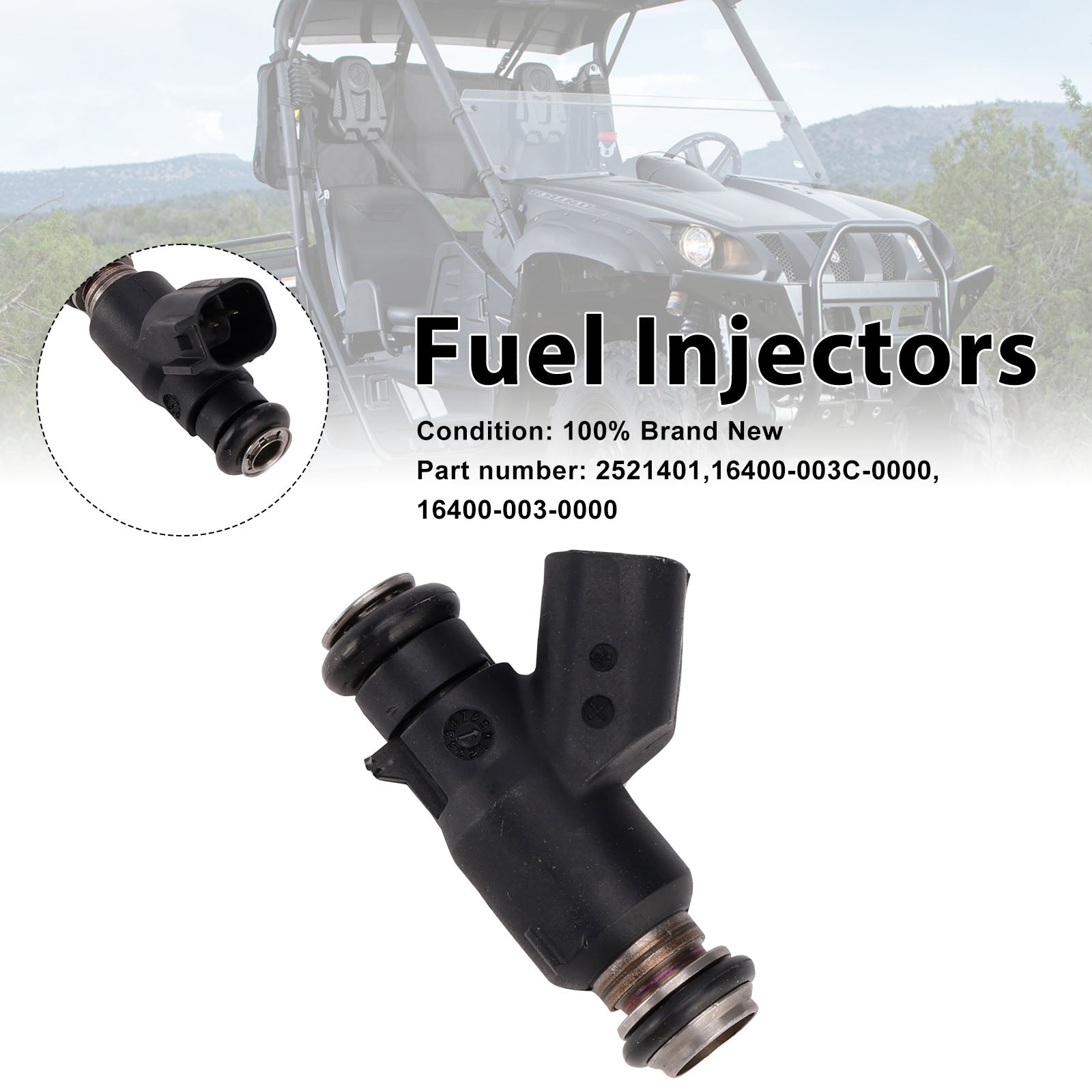 28101823 Fuel Injectors 16400-003-0000 For HiSUN EFI 400 UTV