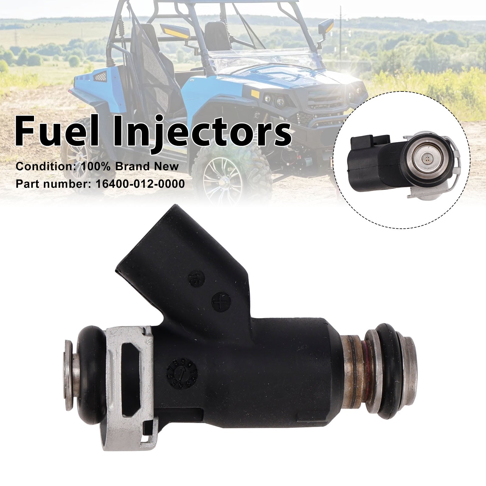 16400-012-0000 Fuel Injectors For EFI HiSUN 1000 UTV'S INCLUDING