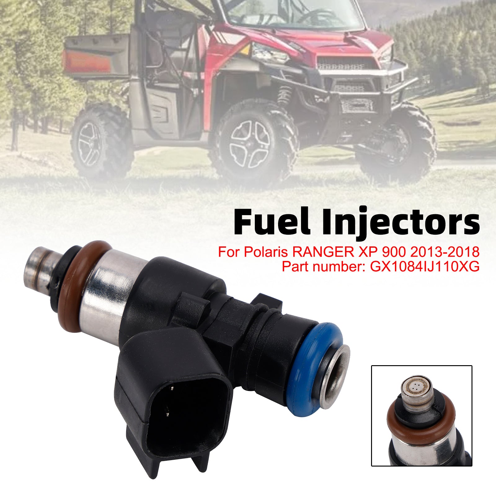 Fuel Injectors GX1084IJ110XG For Polaris Ranger XP 2013-2018