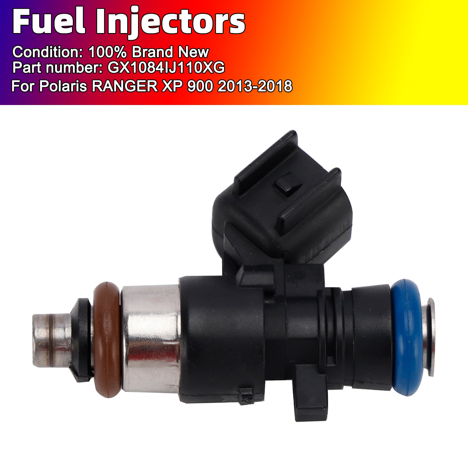 Fuel Injectors GX1084IJ110XG For Polaris Ranger XP 2013-2018