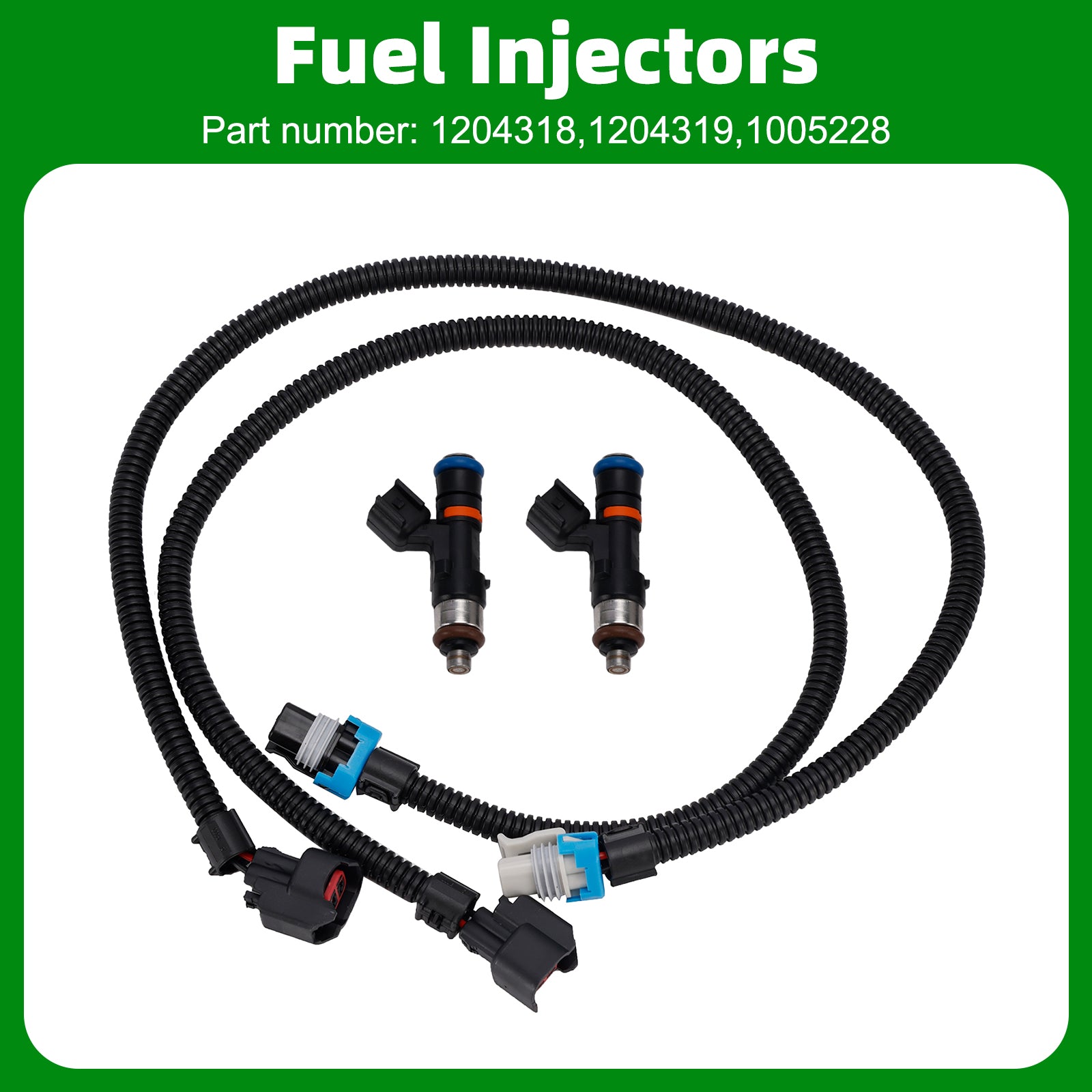 1204319 Fuel Injectors 1204318 1005228 For Polaris RZR Ranger 800 11-14