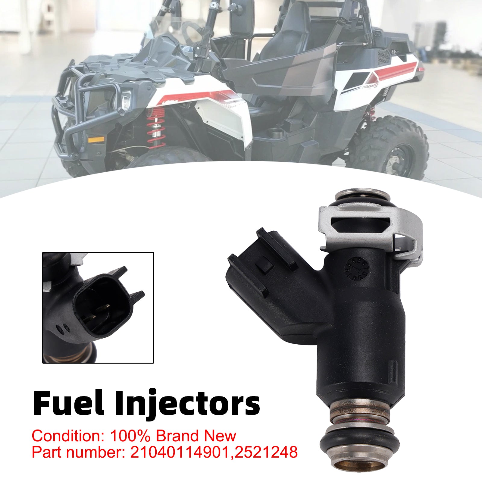 21040114901 Fuel Injectors 2521248 For Polaris Sportsman ETX ACE