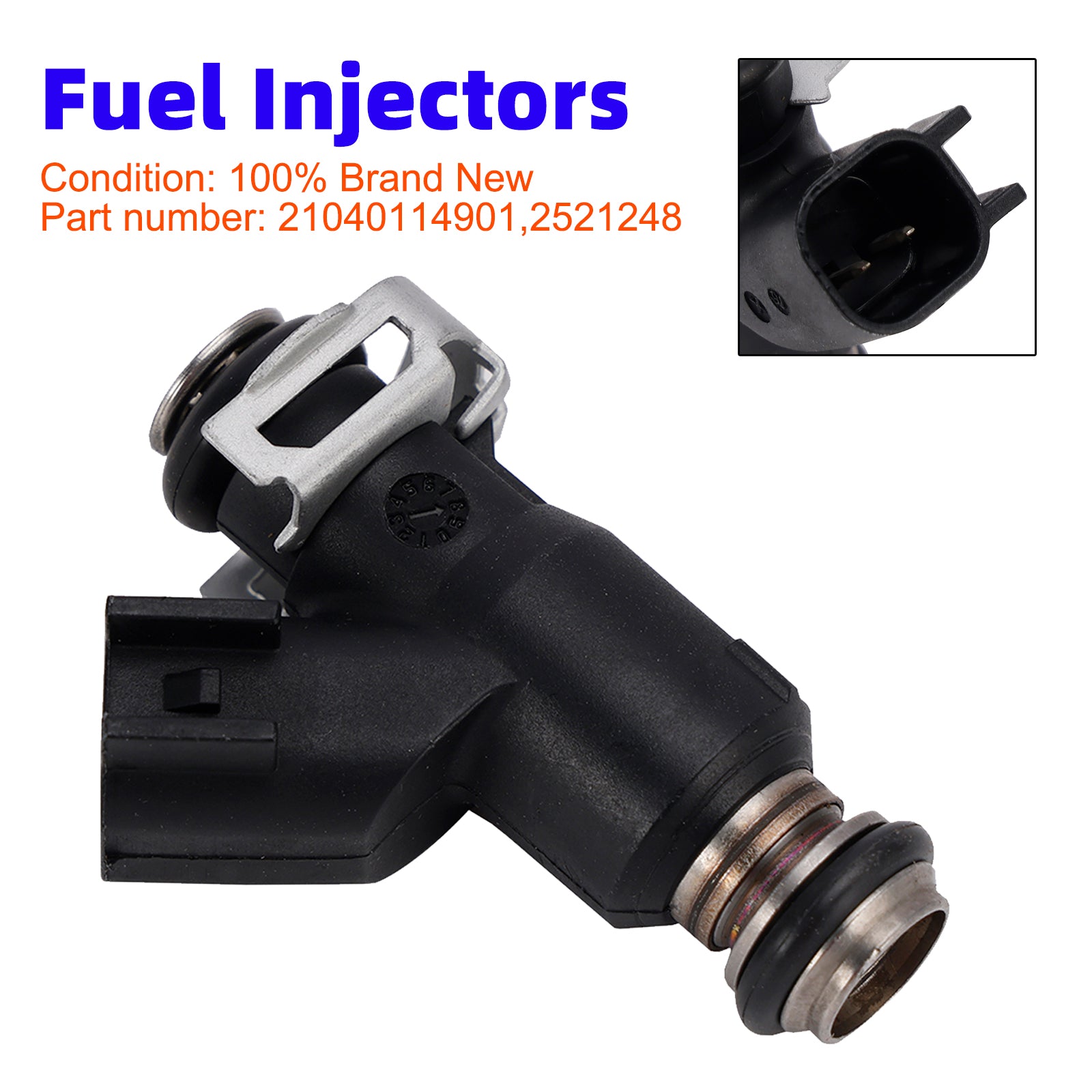 21040114901 Fuel Injectors 2521248 For Polaris Sportsman ETX ACE