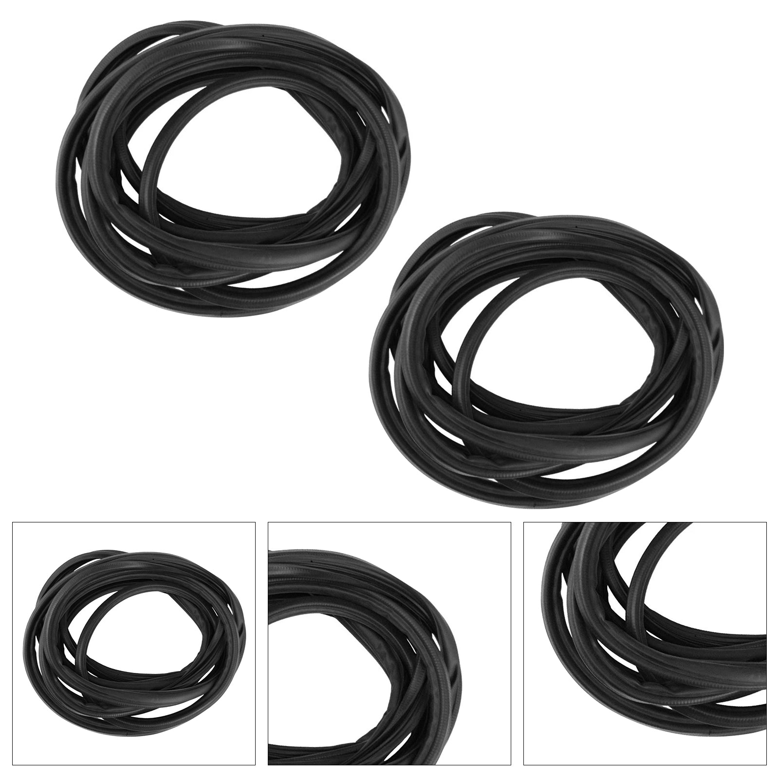 2Pcs Front Door Seal Weatherstrip For Toyota Tundra 00-2006 Extended Cab Pickup