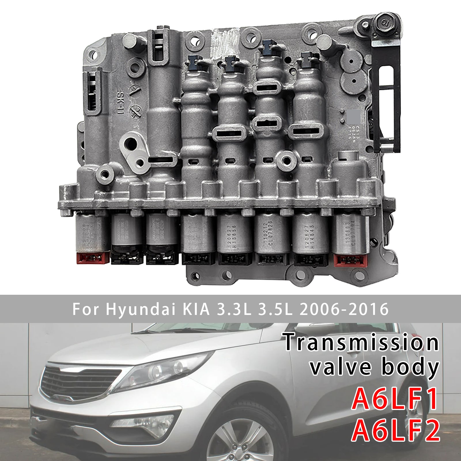 A6LF1 A6LF2 Transmission Valve Body For Hyundai Kia 3.3L 3.5L 2006-2016